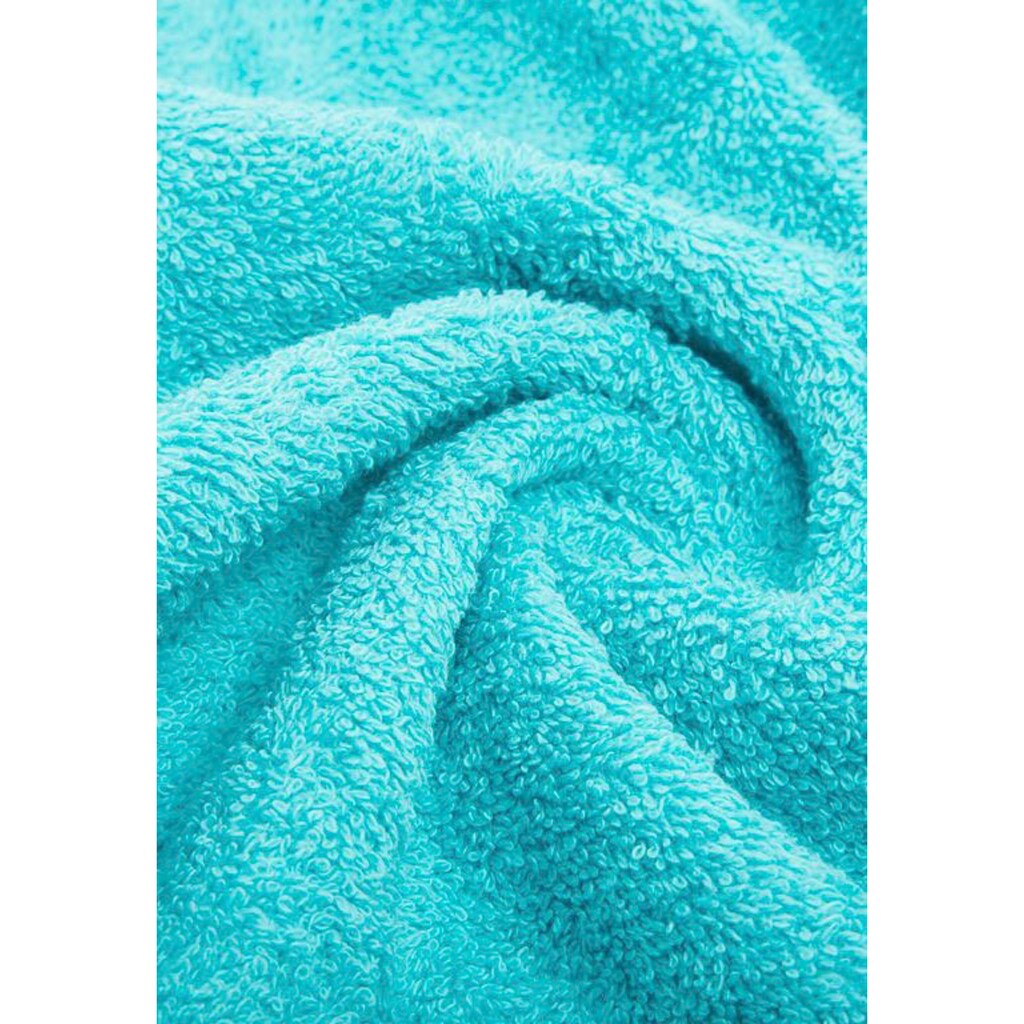 good morning Badetuch »Uni Towels«, (2 St.), mit gewebtem Rand