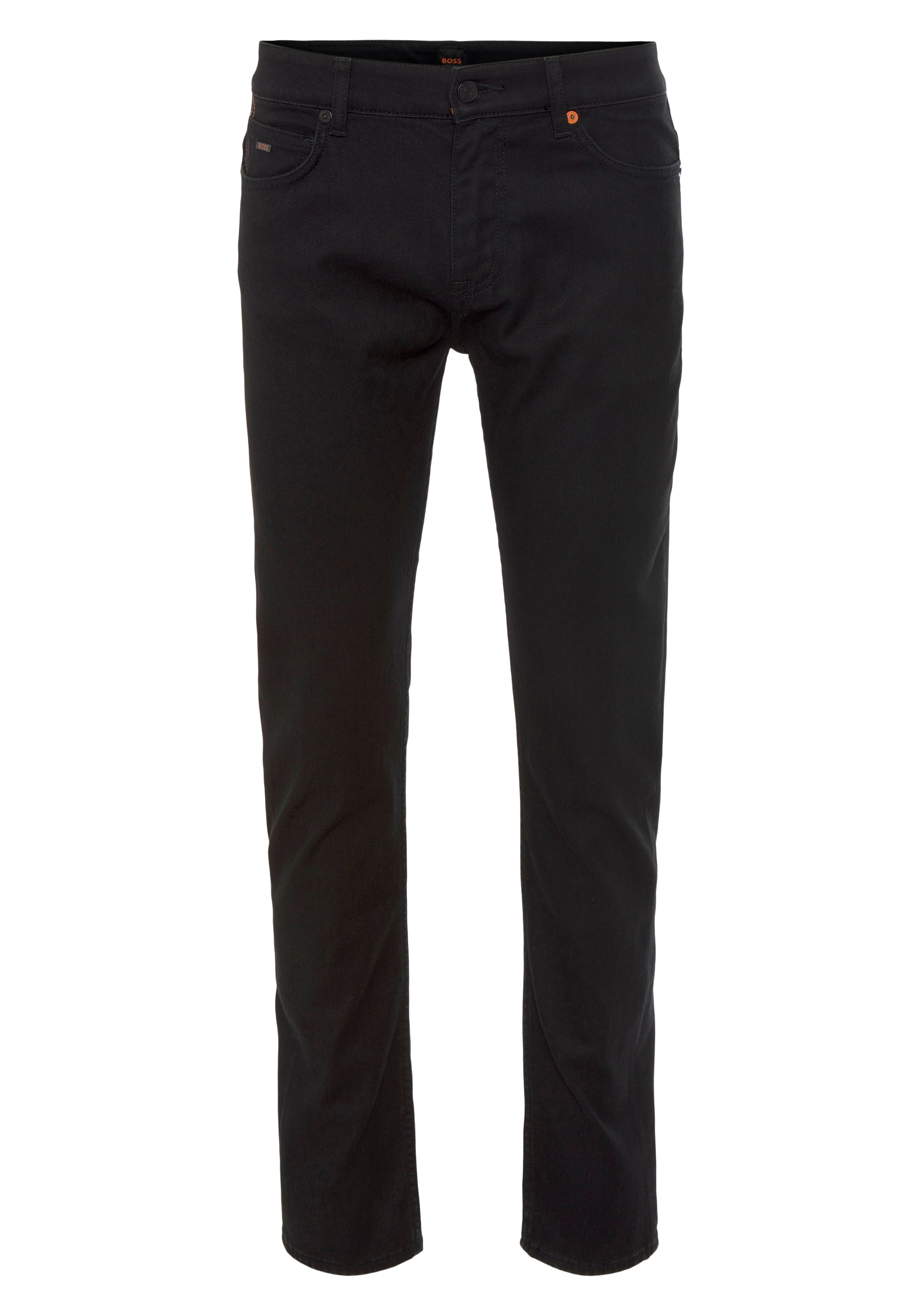 BOSS ORANGE Slim-fit-Jeans »Delaware«, mit Leder-Markenlabel am hinteren Bundabschluss