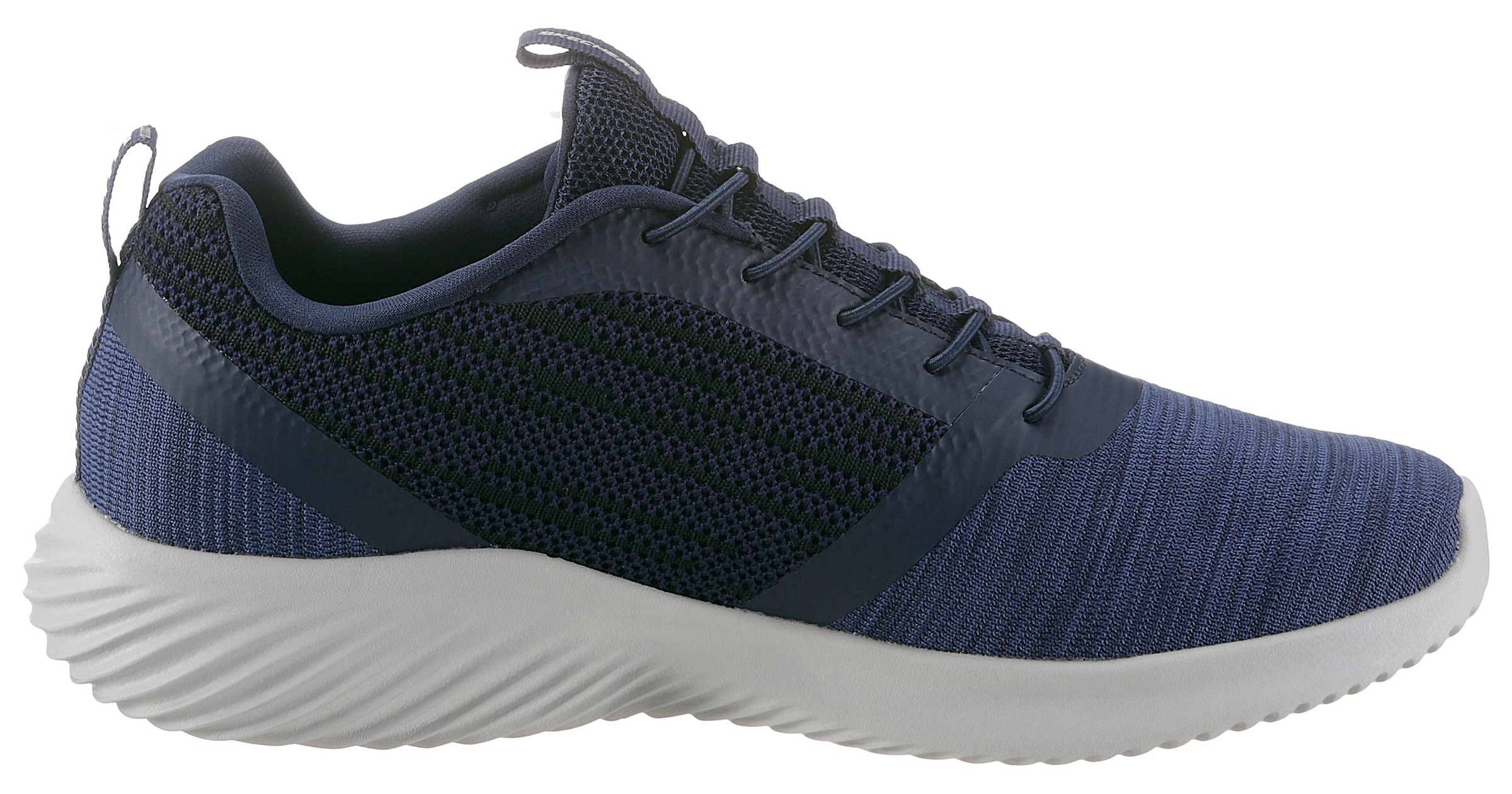 Skechers Slip-On Sneaker »BOUNDER«, Slipper, Sommerschuh, Freizeitschuh mit leichter Laufsohle