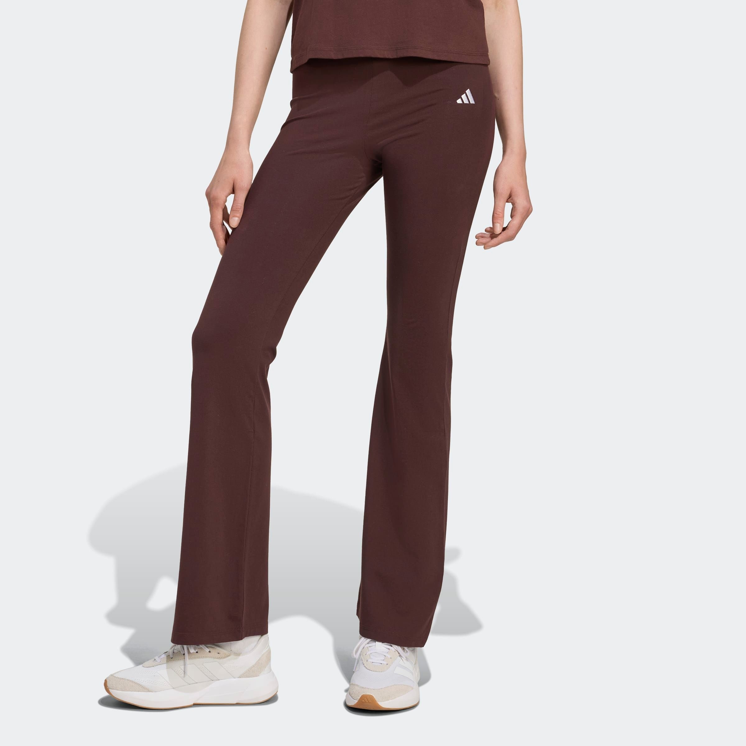 adidas Sportswear Leggings »W SL SJ FLARLEG« Hoher Bund, ausgestellte Beinform