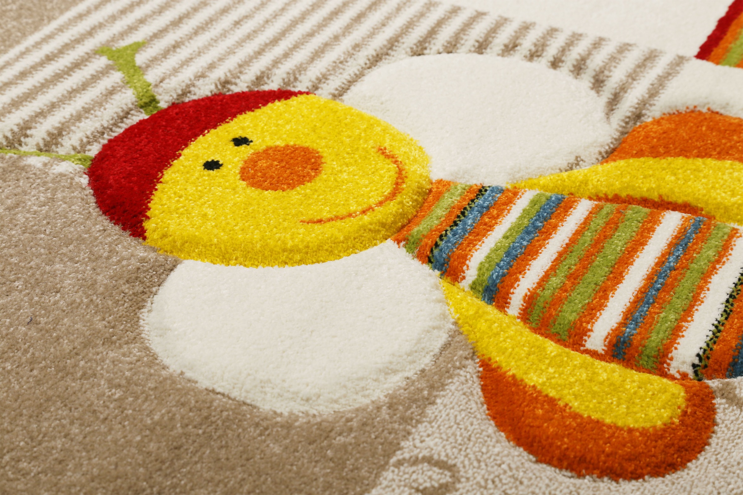 Esprit Kinderteppich »Kids Bee 2.0,  ESP-24322«, rechteckig, 13 mm Höhe, Kinder Motiv Biene Kurzflor Teppich