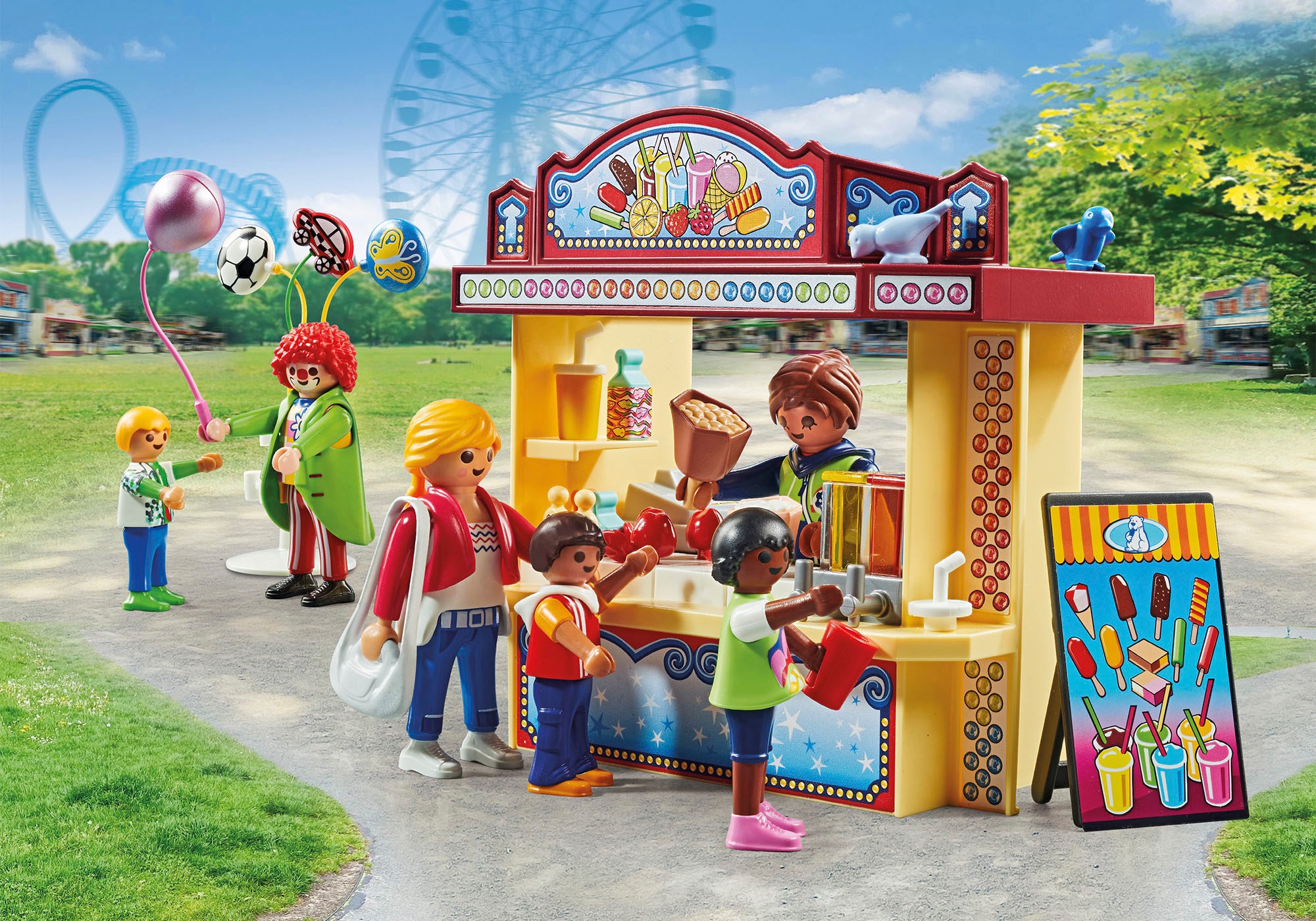 Playmobil® Konstruktions-Spielset »Freizeitpark (71452), Family Fun«, (135 St.), Made in Germany