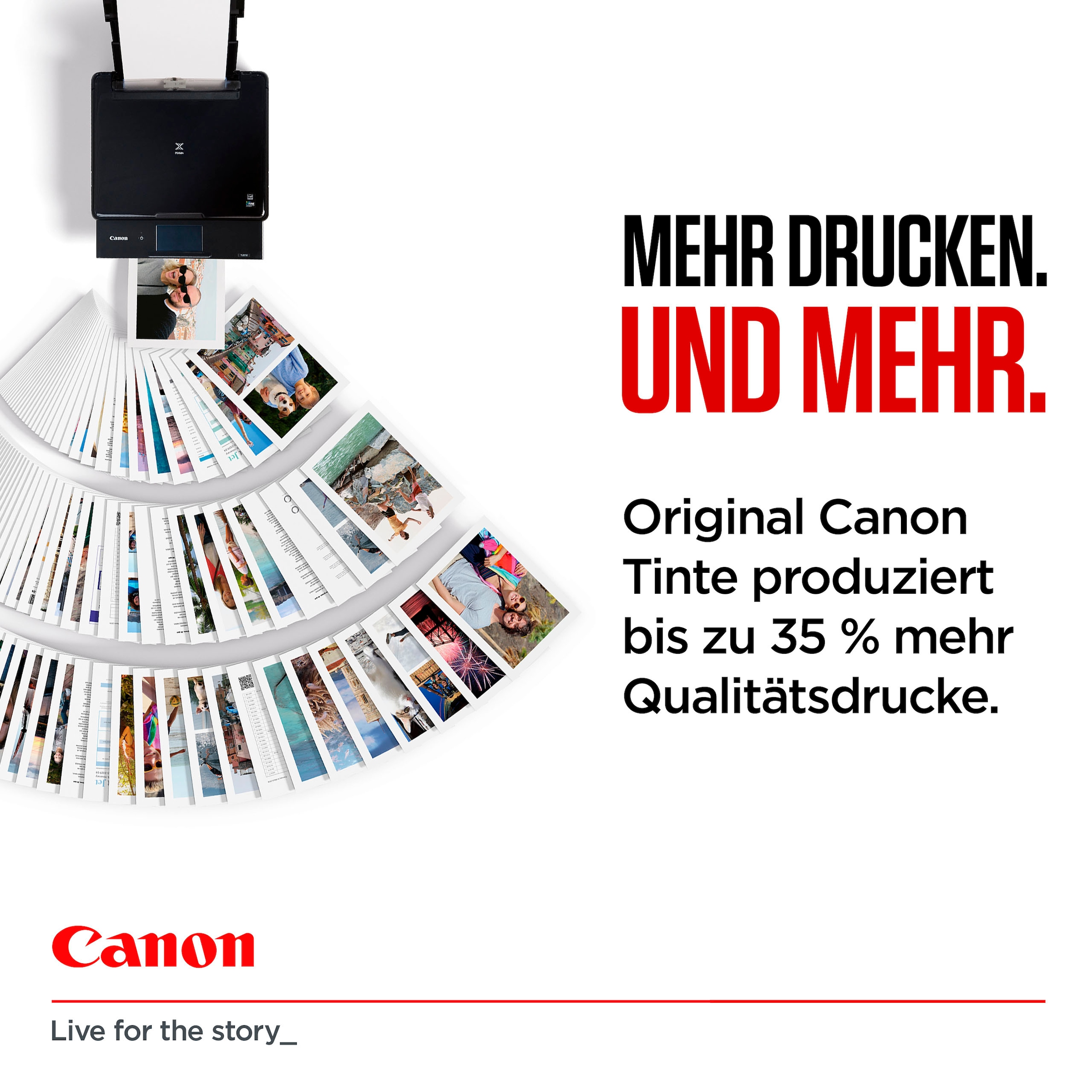 Canon Tintenpatrone »CLI-581 BK/C/M/Y Tinte Multipack«