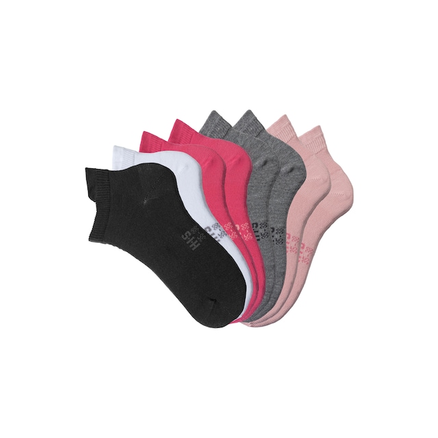 H.I.S Sneakersocken, (Packung, 8 Paar), mit verlängertem Bündchen hinten  online kaufen bei Jelmoli-Versand Schweiz