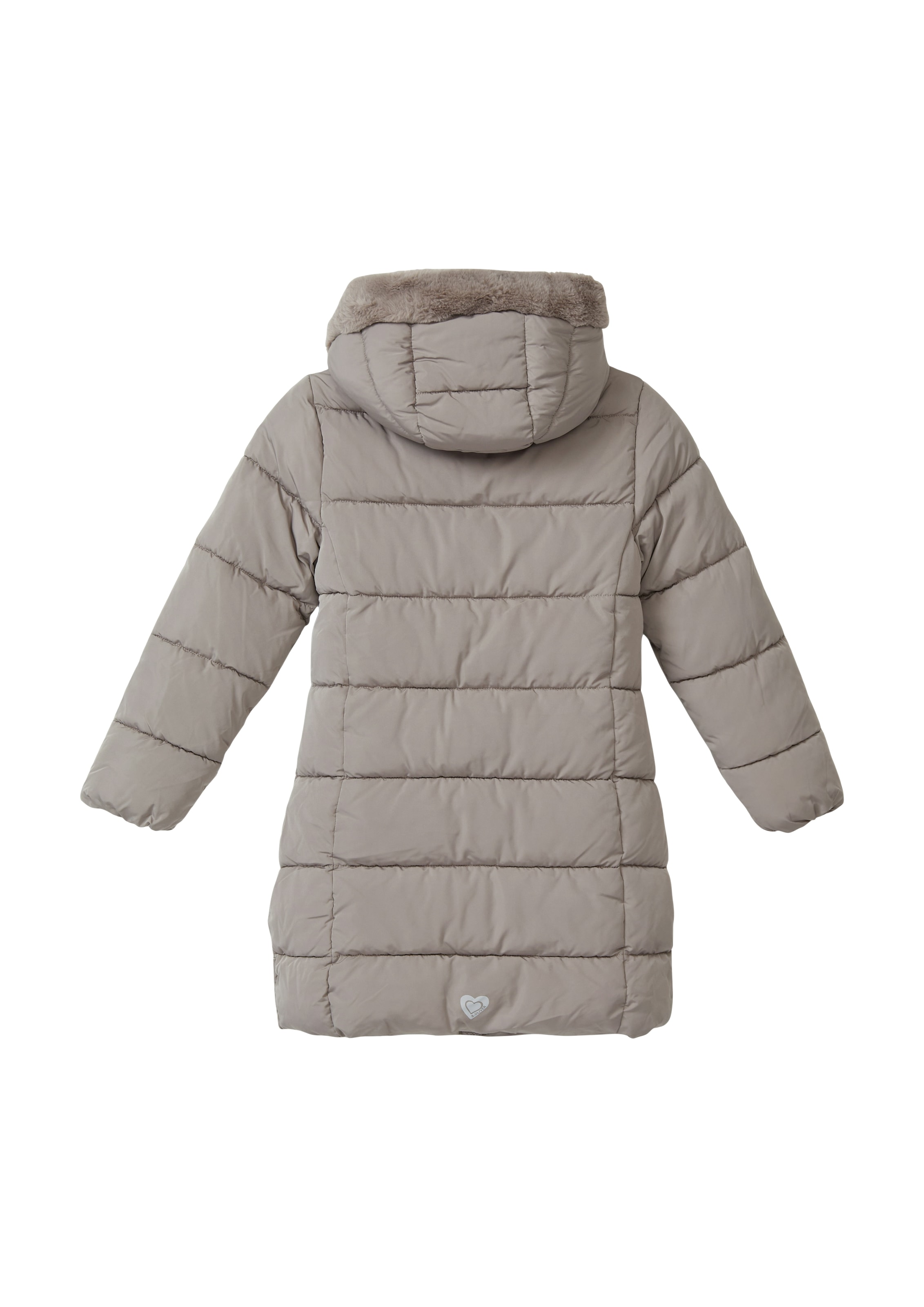 s.Oliver Junior Steppmantel, mit Teddyplüsch-Futter