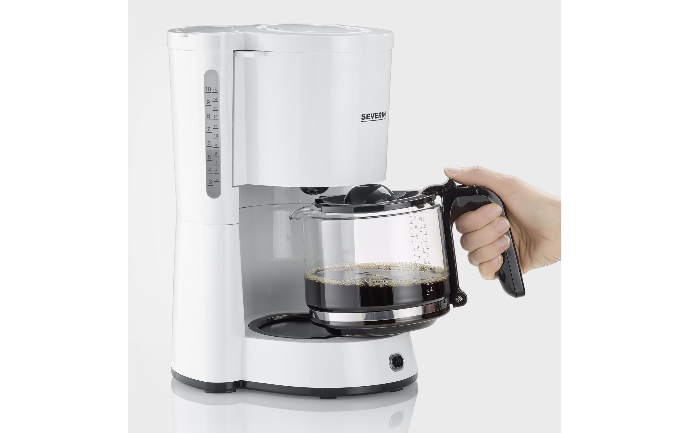Severin Filterkaffeemaschine »KA 4816 Weiss«