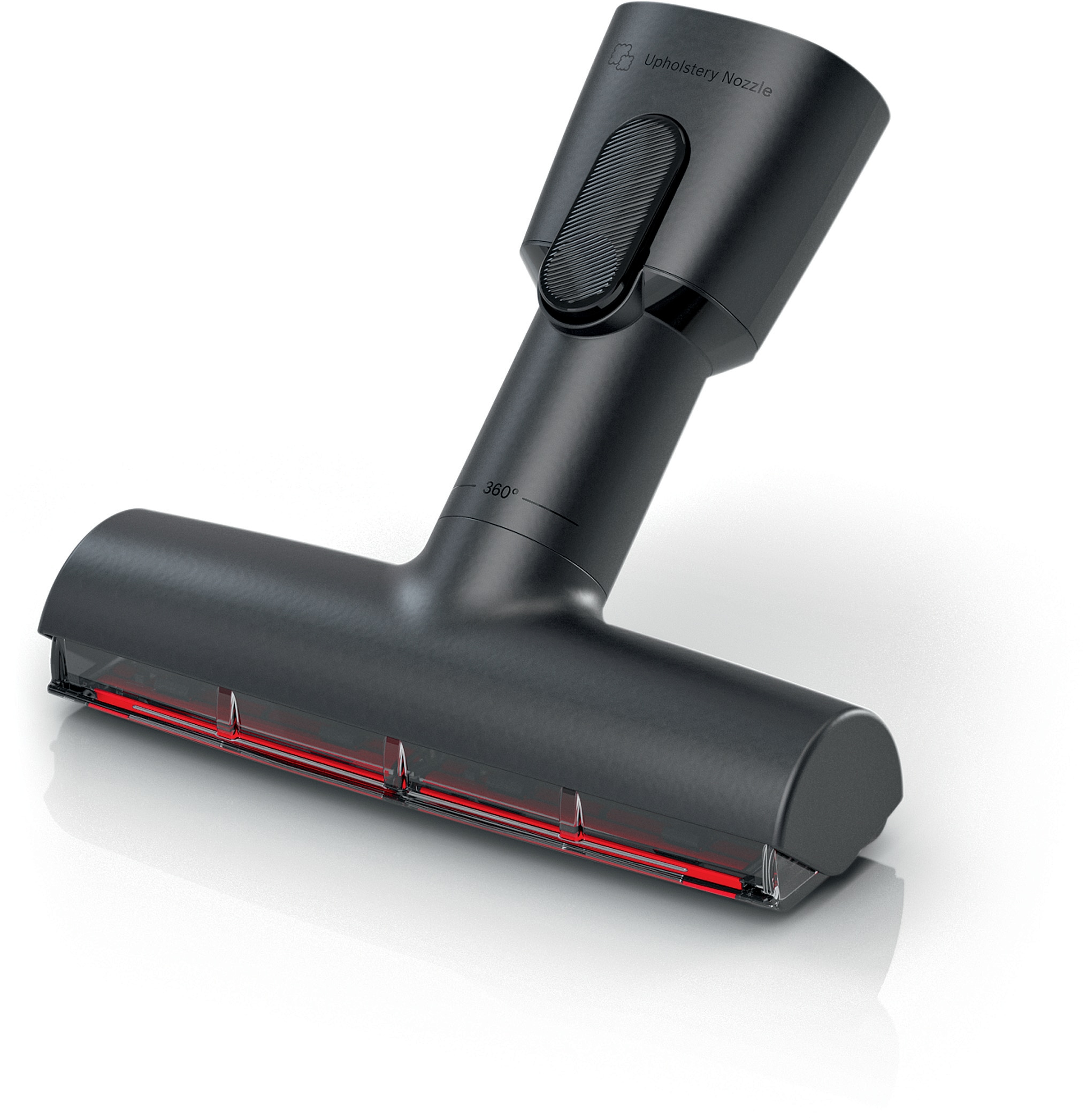 BOSCH XXL-Polsterdüse »XXL-Polsterdüse BHZUNGXXL, 360° Rotation, grosser Bürstendurchmesser« ideal zur Fahrzeug-Innenreinigung, Original-Zubehör, schwarz