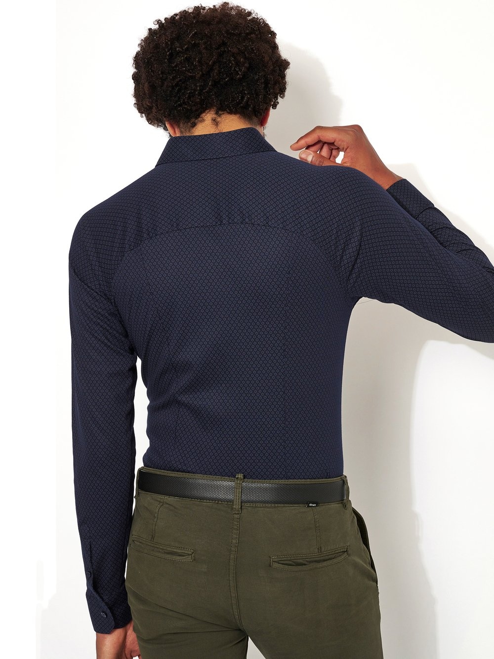 DESOTO Businesshemd »Casual Kent 1/1«, Mit Minimal Print