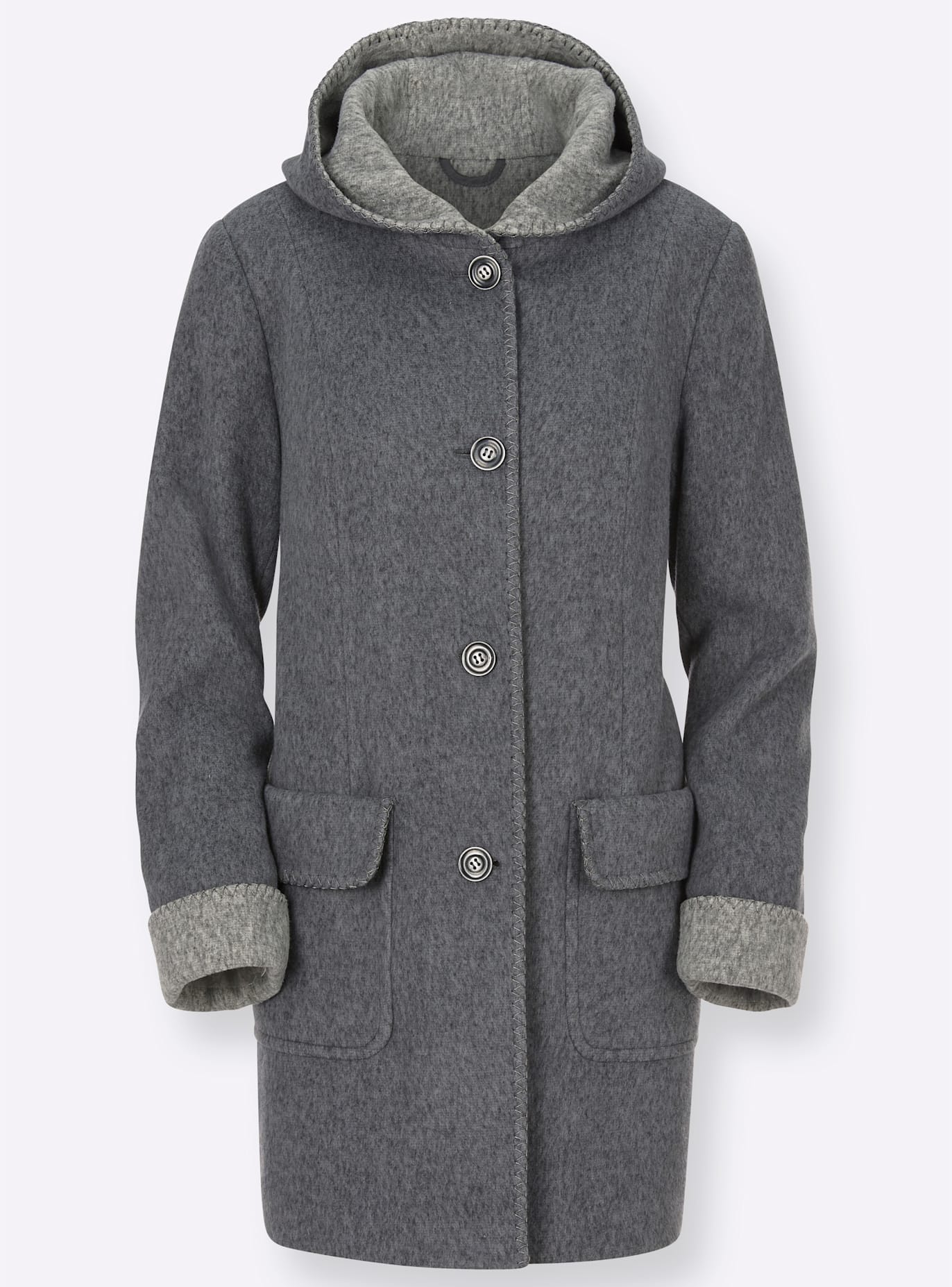 Casual Looks Anorak, mit Kapuze