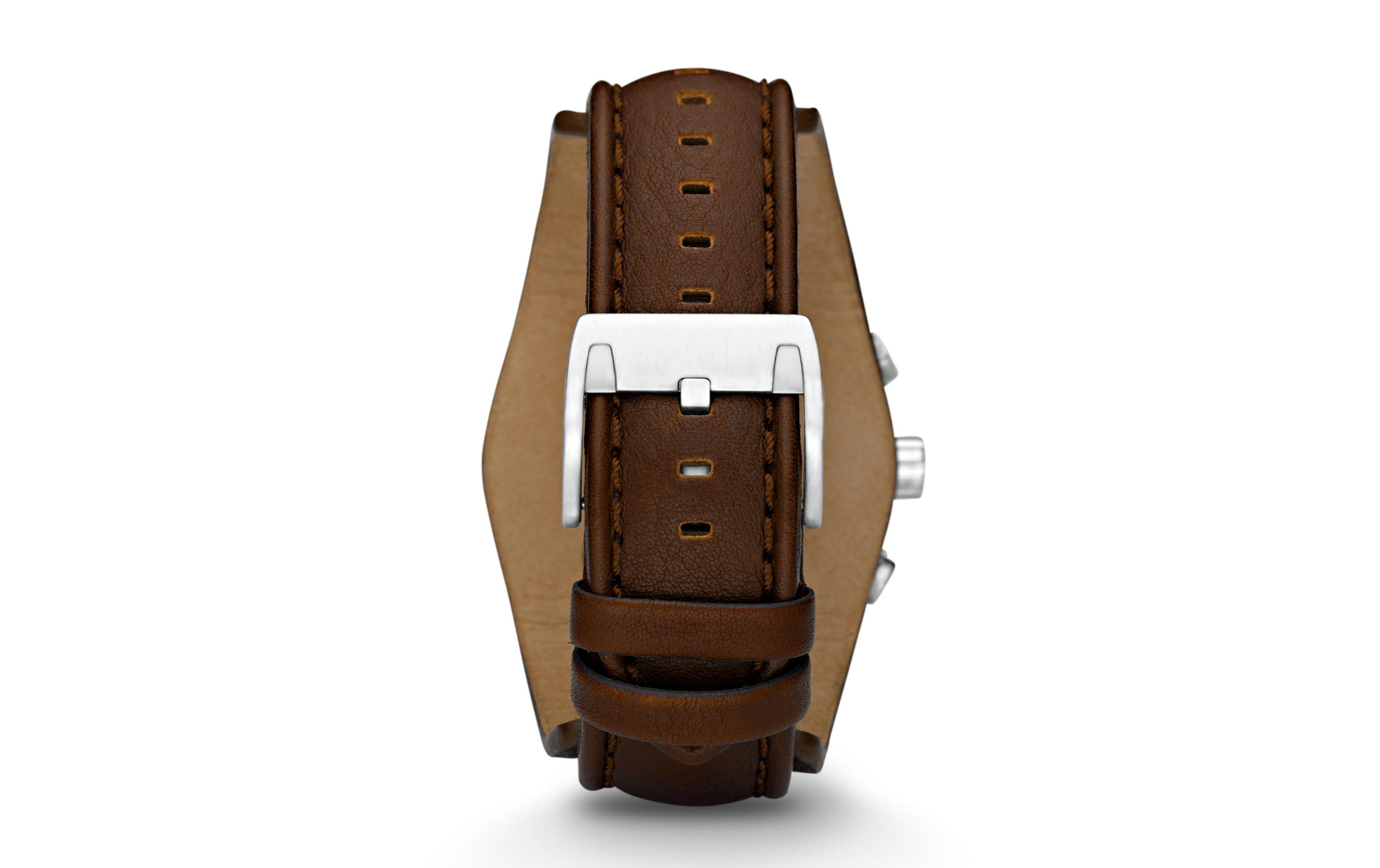 Fossil Chronograph »Armbanduhr Spring Coachman CH2565«, Band ist wechselbar. Die Uhr ist nicht zum Tauchen geeignet
