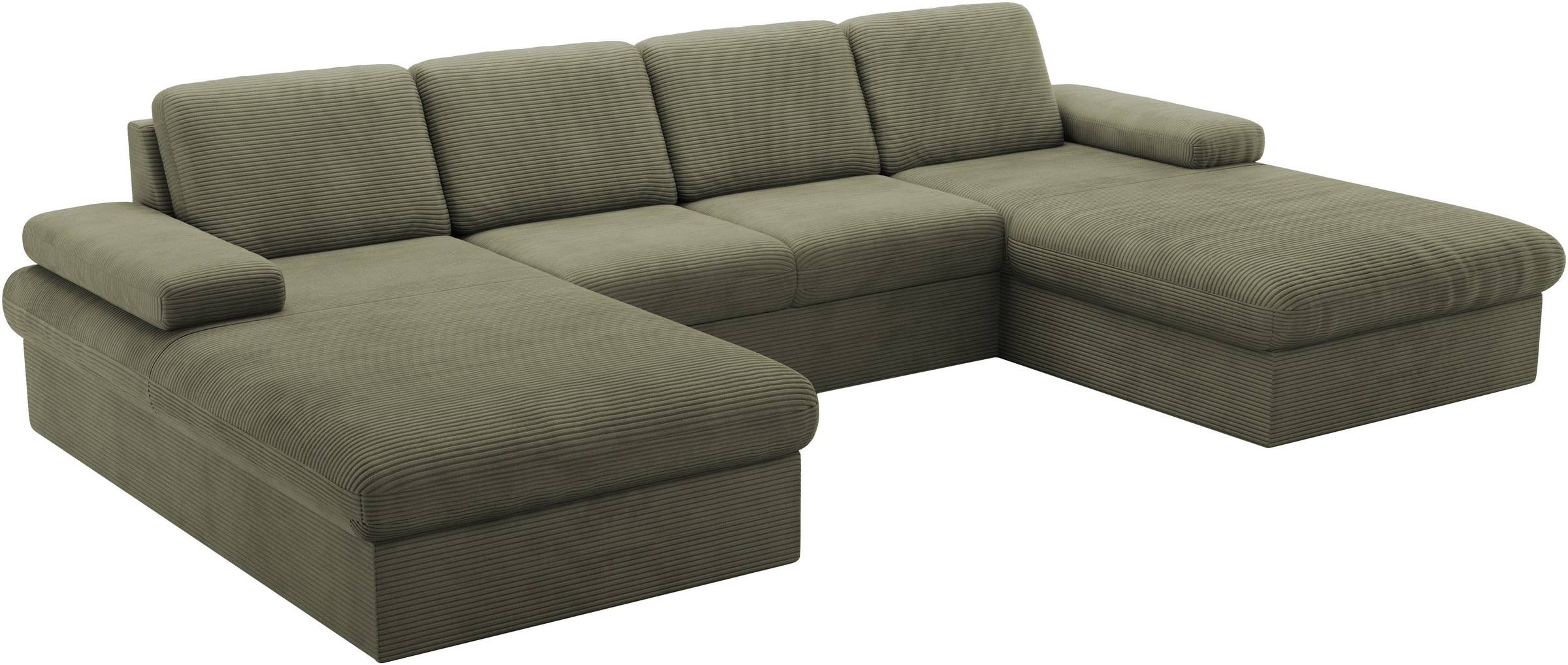 sit&more Wohnlandschaft »Moreno«, mit Armteilverstellung,wahlweise mit Bettfunktion