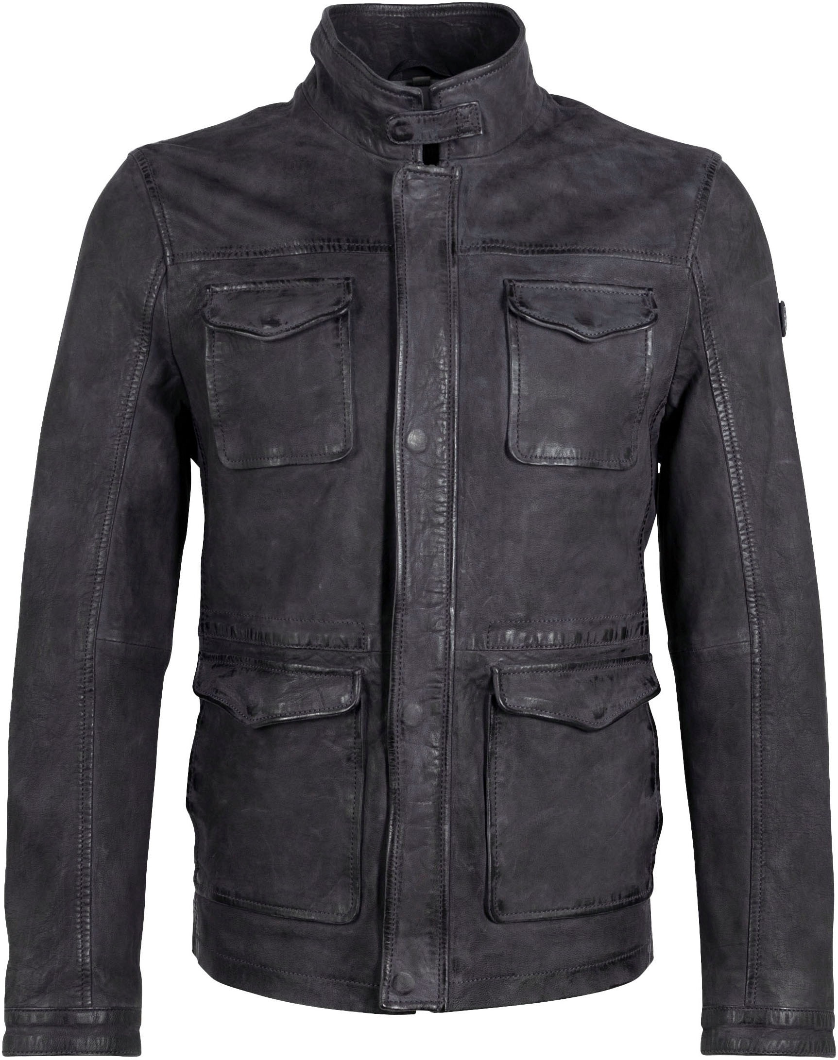 Mauritius Lederjacke »GMGaldon SF«, mit Knopftaschen an der Brust