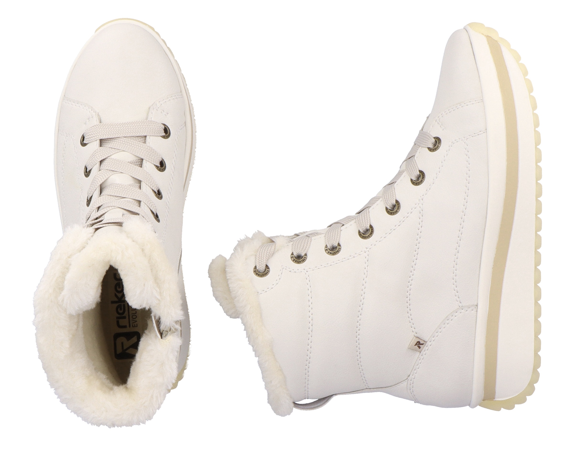Rieker EVOLUTION Winterboots, Schnürboots, Stiefelette mit praktischem Innenreissverschluss