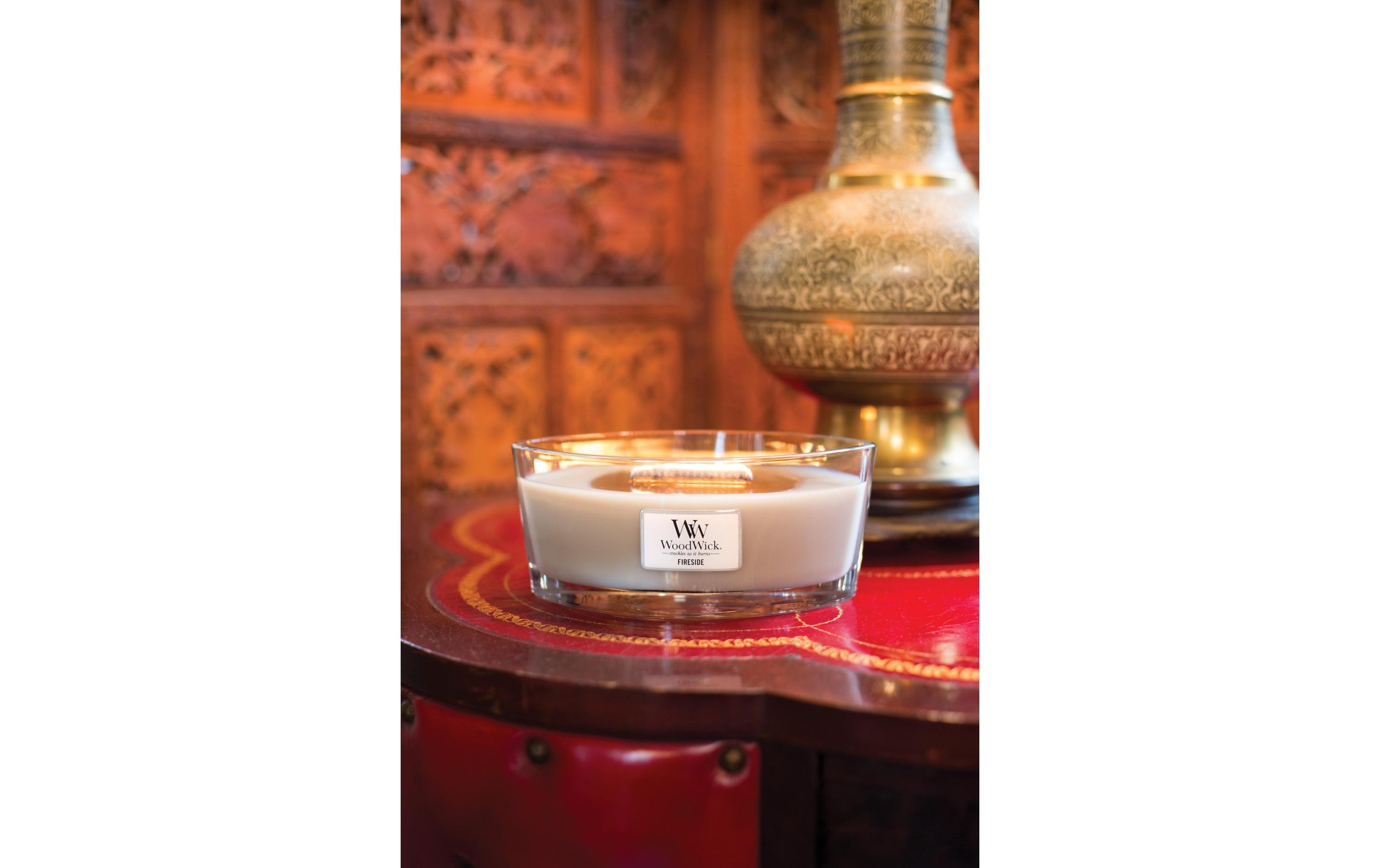 Woodwick Duftkerze »Fireside Ellipse«