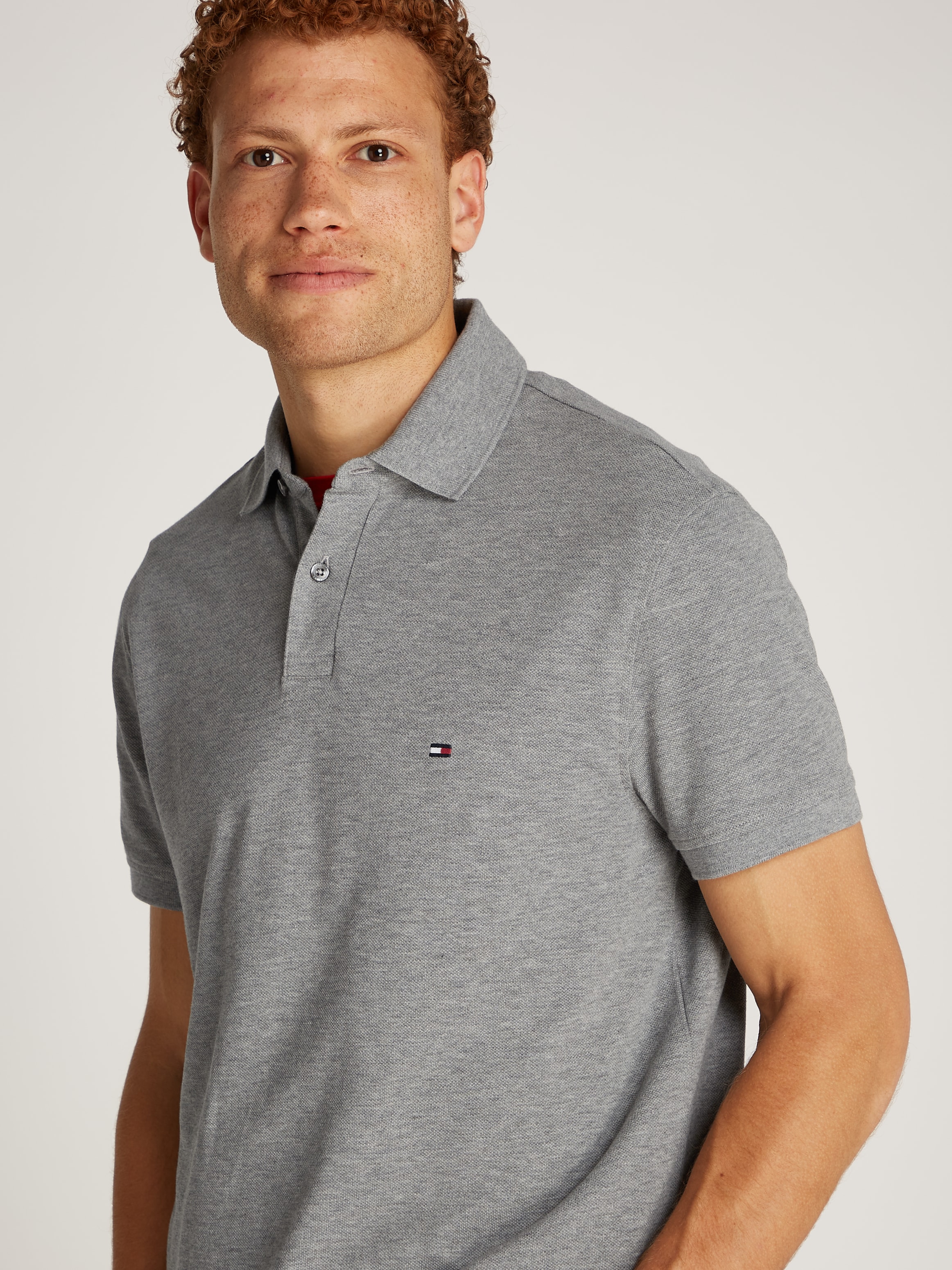 Tommy Hilfiger Poloshirt »1985 REGULAR POLO«, mit Tommy Hilfiger Kontraststreifen innen am Kragen