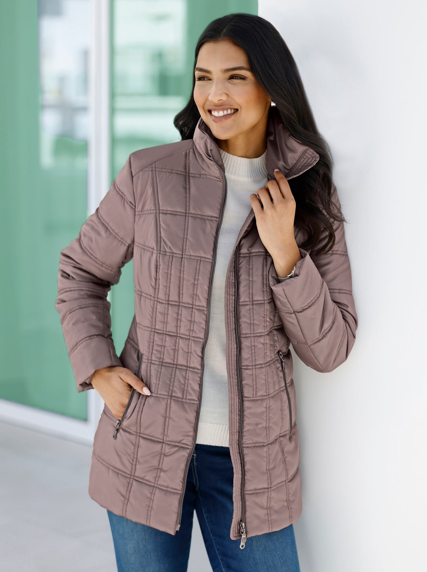 Classic Basics Steppjacke ohne Kapuze
