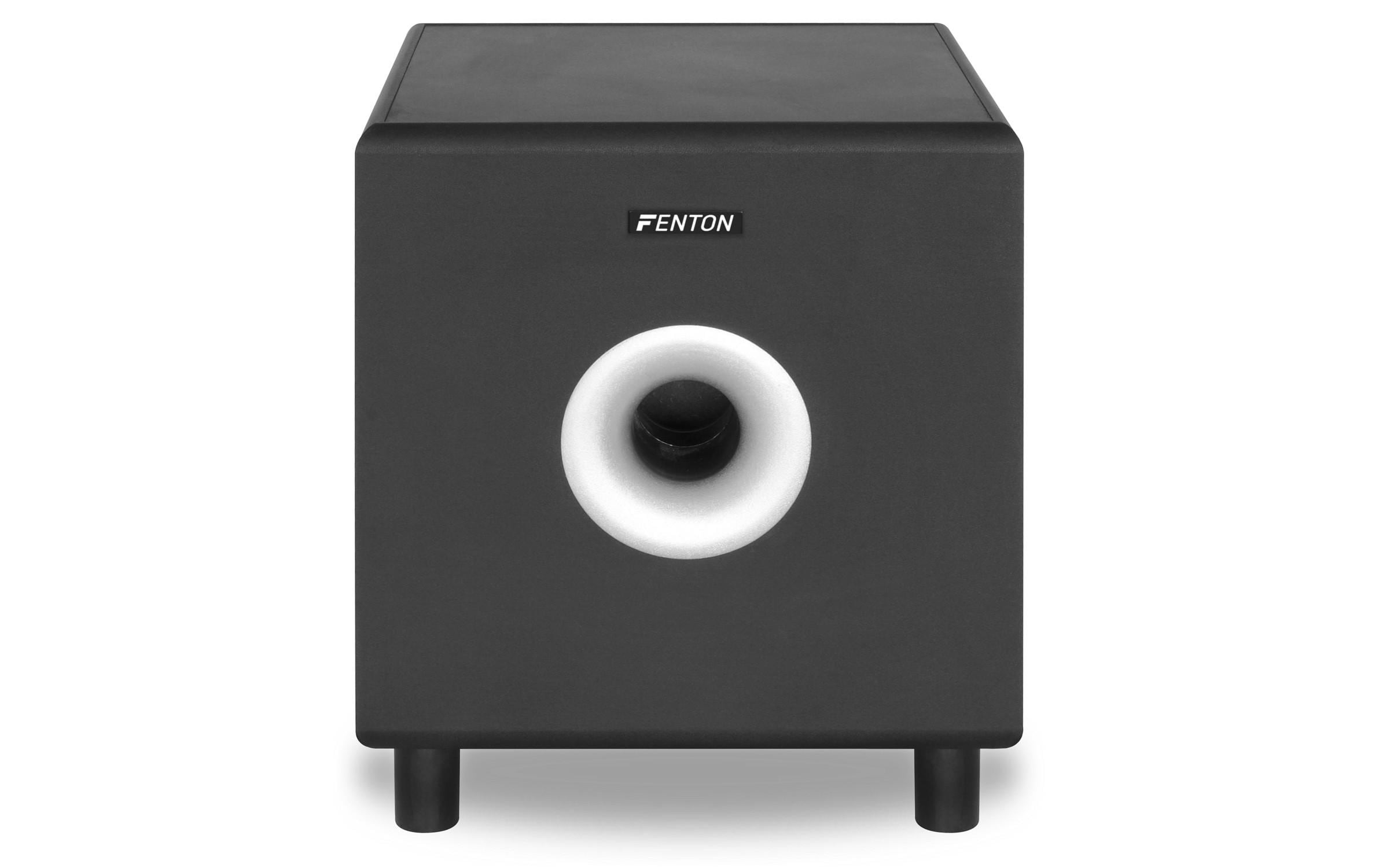 Subwoofer »Fenton SHFS10B Schwarz«