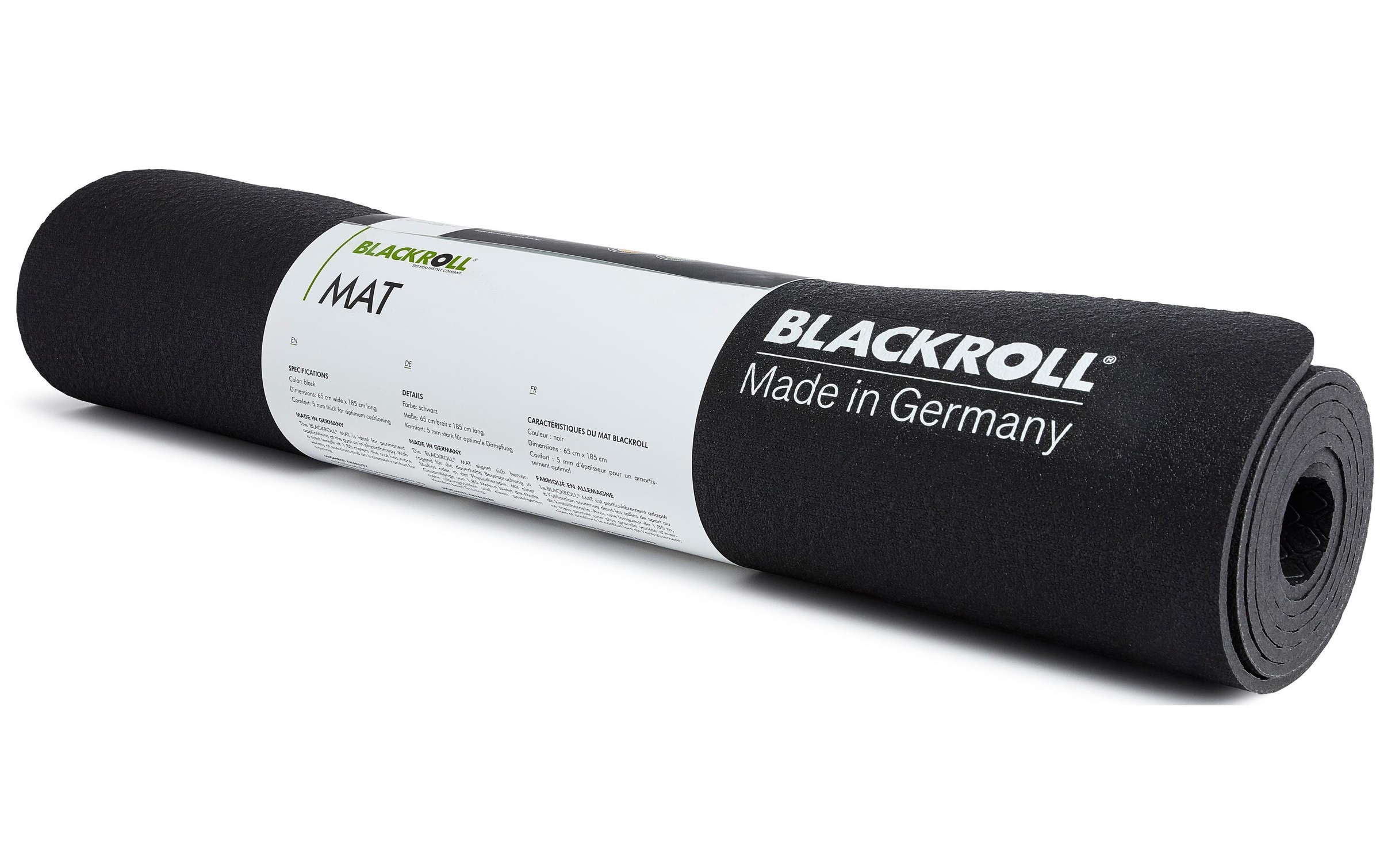 Blackroll Gymnastikmatte »Schwarz«