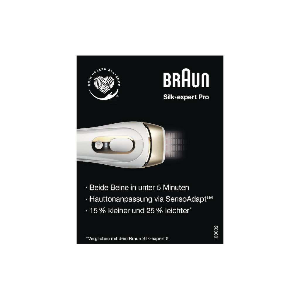 Braun IPL-Haarentferner »Silk-expert Pro 5 PL5014«, 400.000 Lichtimpulse