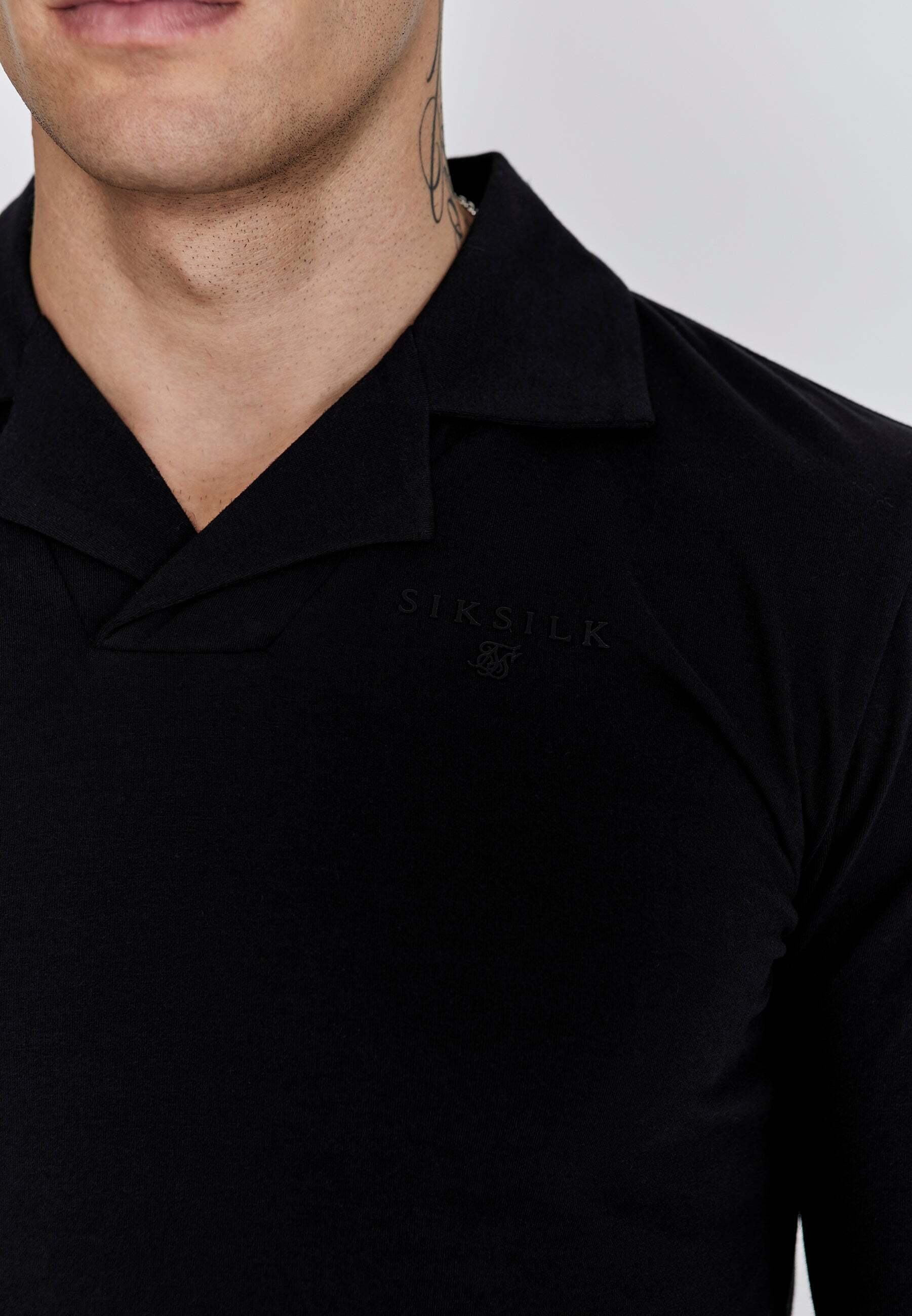 Siksilk Langarm-Poloshirt »Siksilk Langarmpolo T-Shirt and Shorts Set«