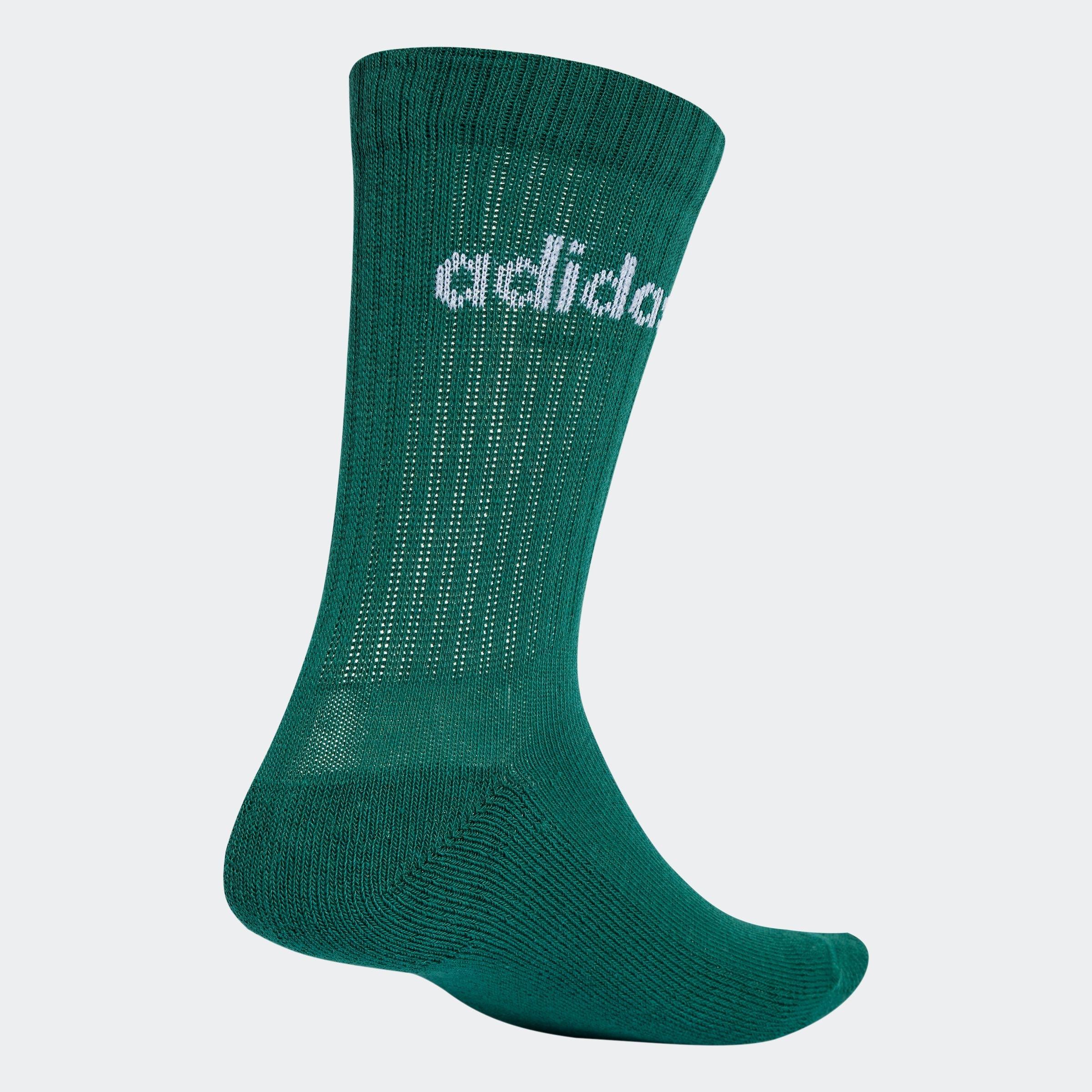 adidas Performance Funktionssocken »LINEAR CREW CUSHIONED SOCKEN, 3 PAAR«, (3 Paar)