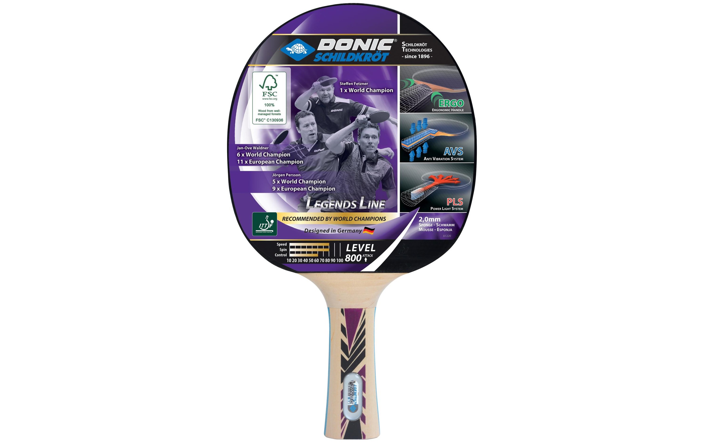 Donic-Schildkröt Tischtennisschläger »DONIC Schildkröt Tischtennisschläge«