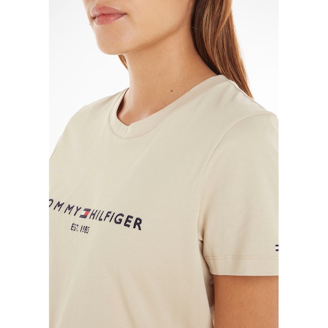 Tommy Hilfiger Rundhalsshirt »REGULAR HILFIGER C-NK TEE SS«, mit grossem Tommy  Hilfiger Logoschriftzug online shoppen bei Jelmoli-Versand Schweiz