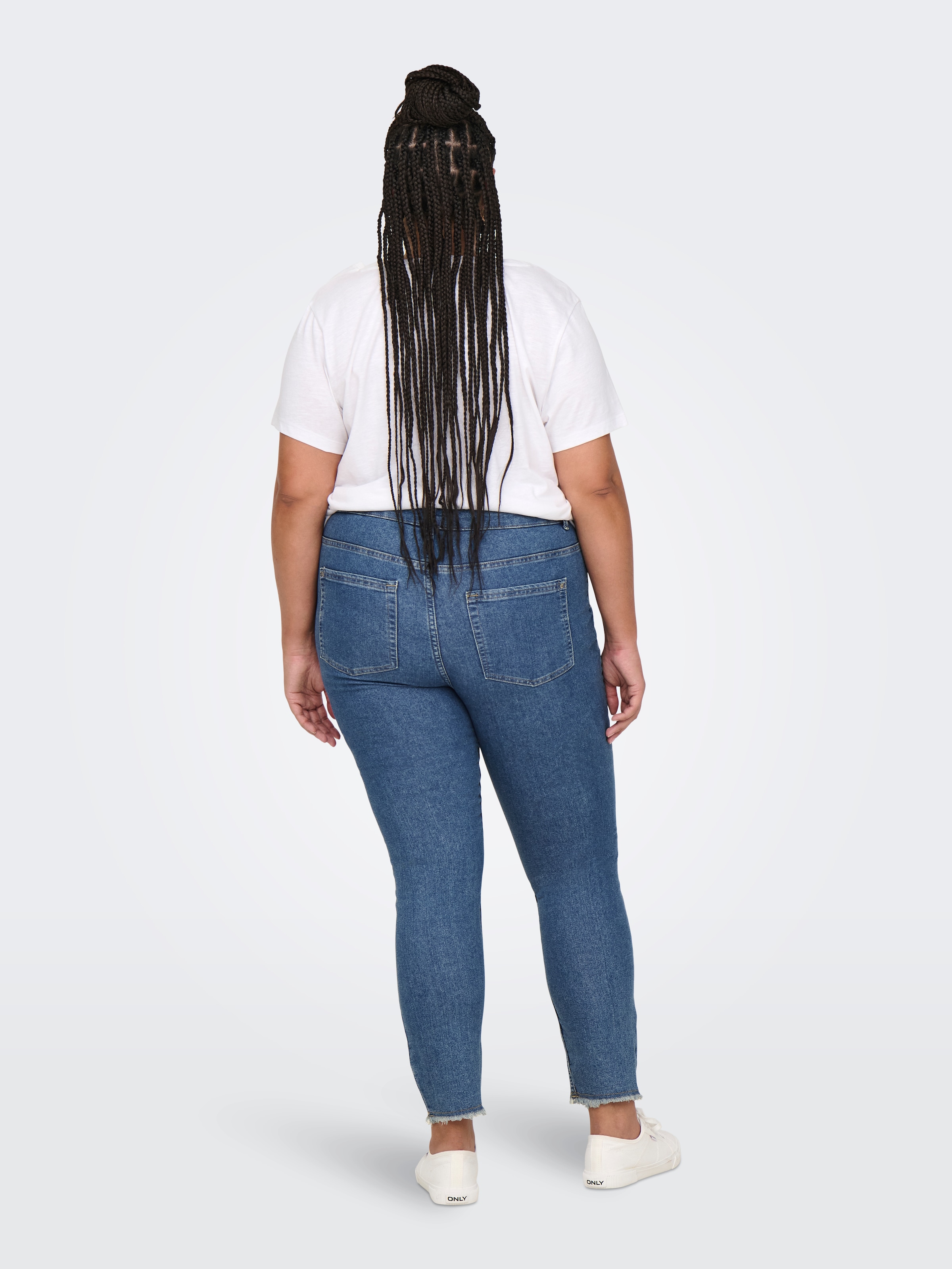 ONLY CARMAKOMA Skinny-fit-Jeans »CARHUSH MID SKINNY AK RW DNM AKM186«