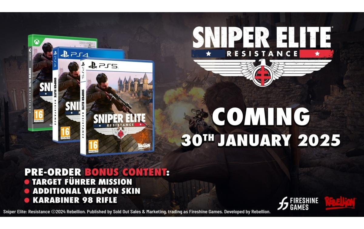 Spielesoftware »GAME Sniper Elite: Resistance«, PlayStation 4