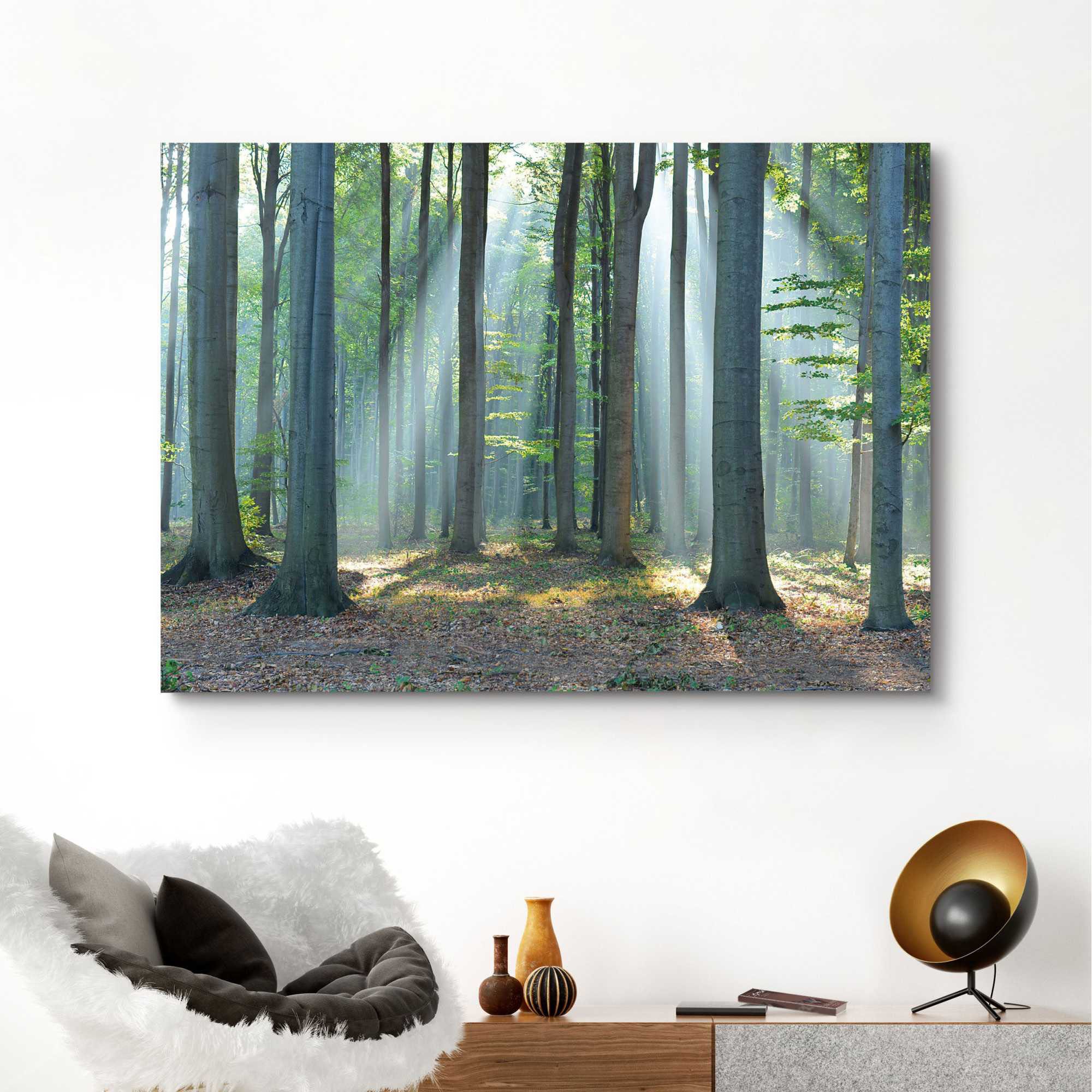 ❤ Reinders! Deco-Panel »Wald im Sonnenlicht«, 140/100 cm kaufen im  Jelmoli-Online Shop