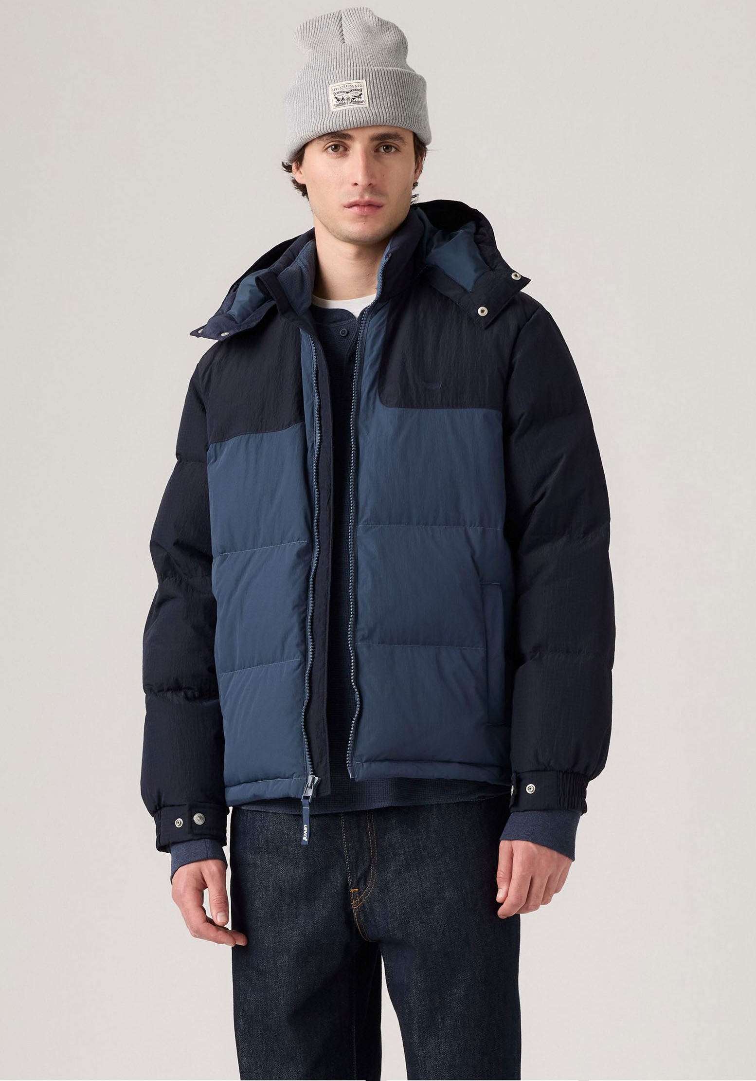 Levi's® Steppjacke »ROCKRIDGE SHORT PUFFER« mit Kapuze Winterjacke