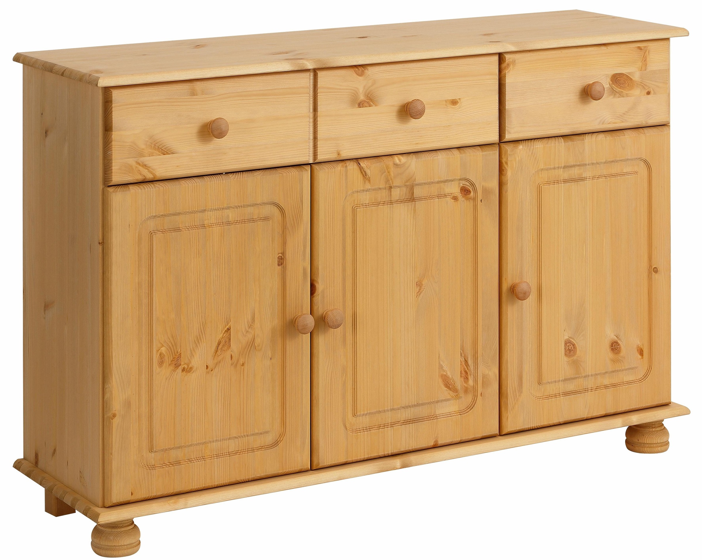 Home affaire Sideboard »Mette«, mit gefrästen, kugelförmigen Füssen, Breite 120 cm kaufen