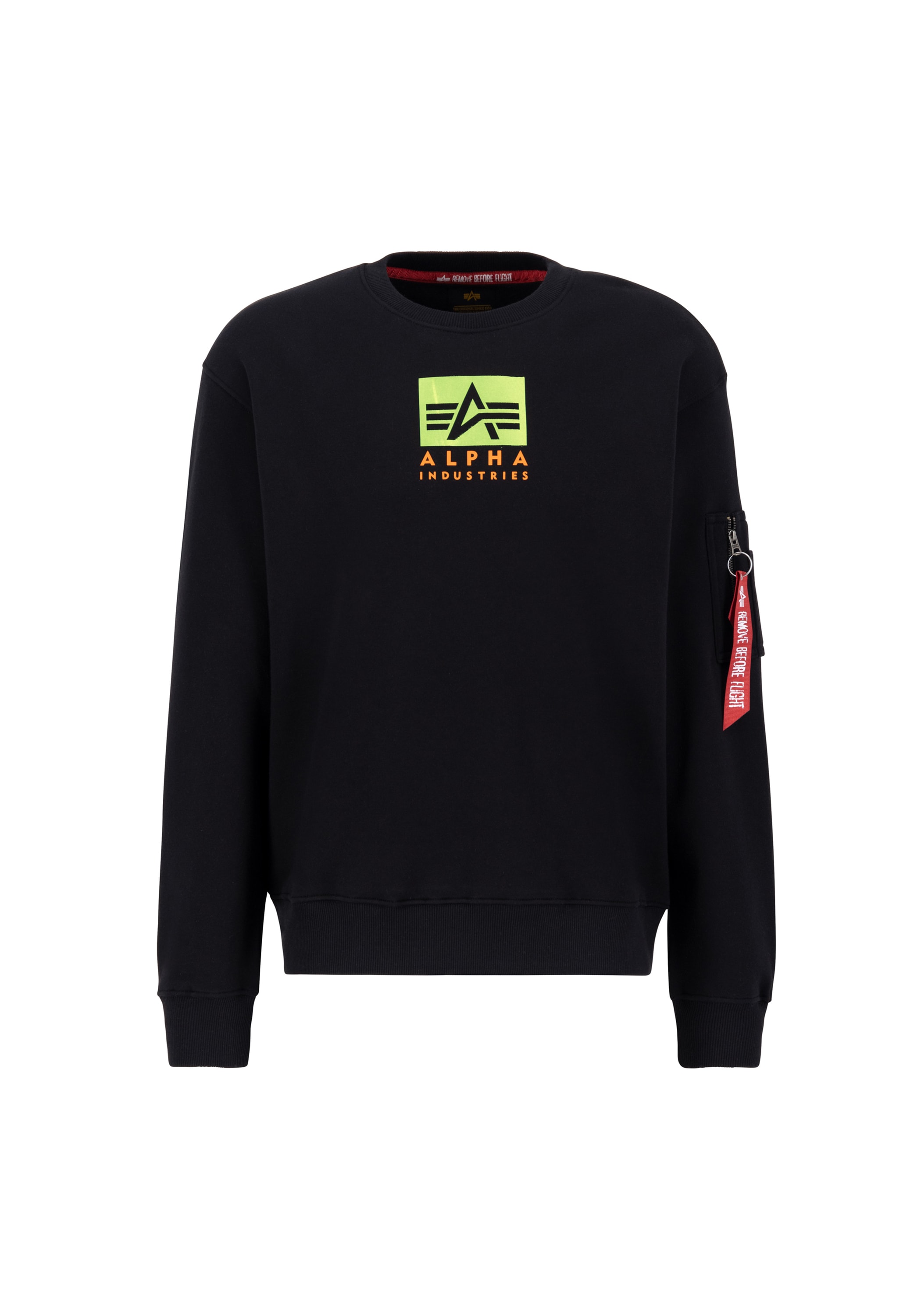 Sweater »Alpha Industries Men - Sweatshirts Satin Logo Sweater«