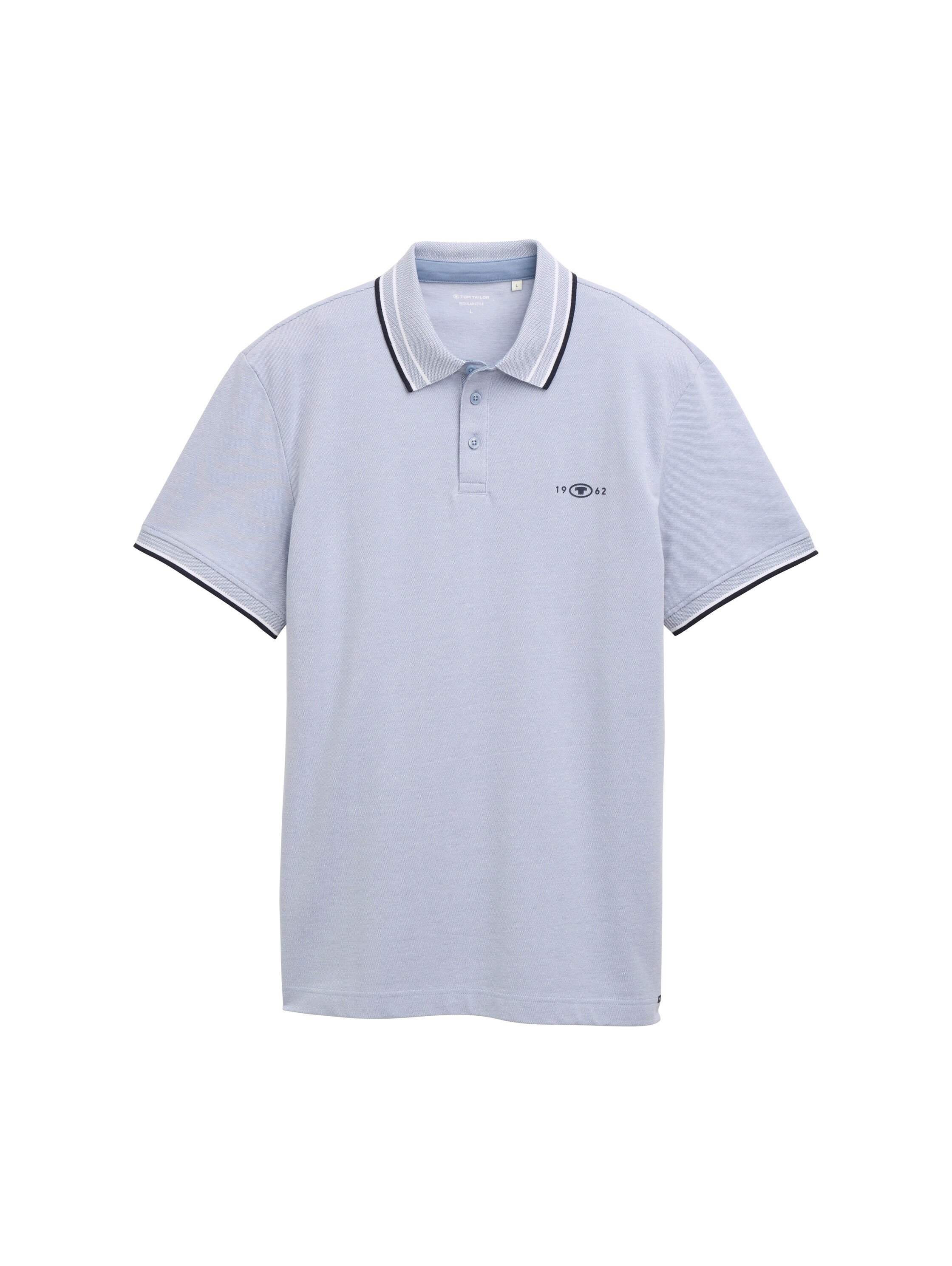 TOM TAILOR Poloshirt, mit Logo Stickerei