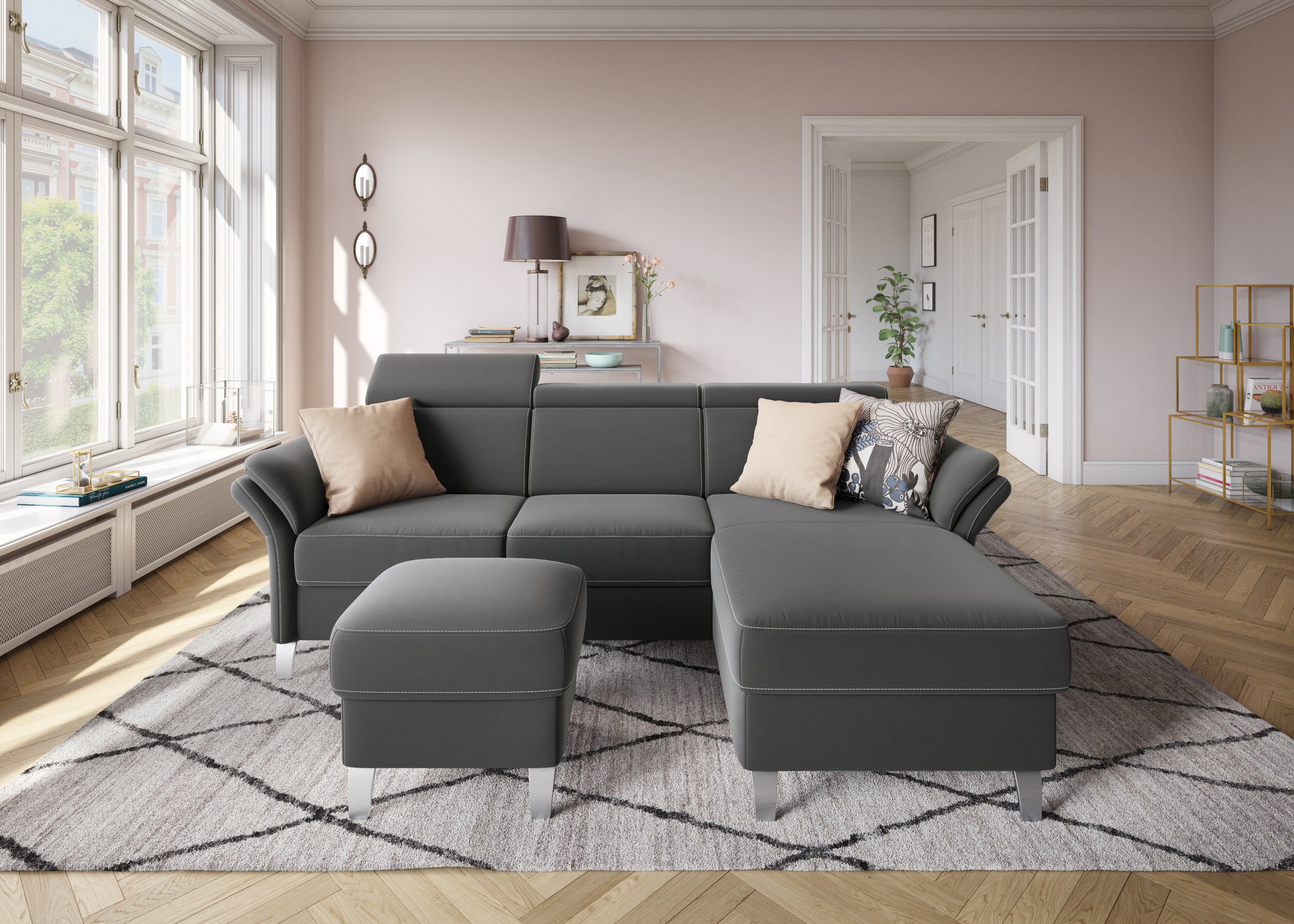 sit&more Hocker »Vincenzo«