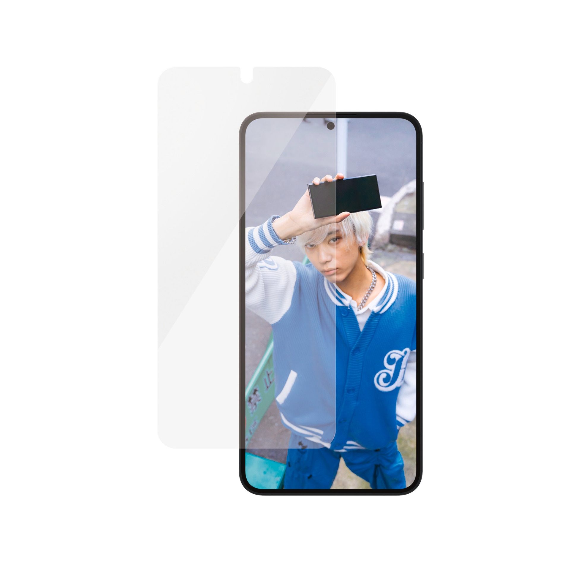 PanzerGlass Displayschutzglas »Ultra-Wide Fit Ceramic Screen Protection«, für Samsung Galaxy S25+, Displayschutzfolie, Schutzfolie, Bildschirmschutz, kratz- & stossfest