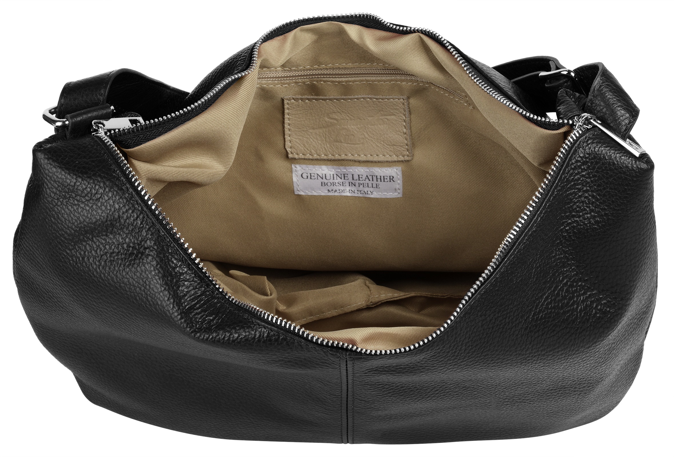 Samantha Look Shopper, echt Leder, Made in Italy