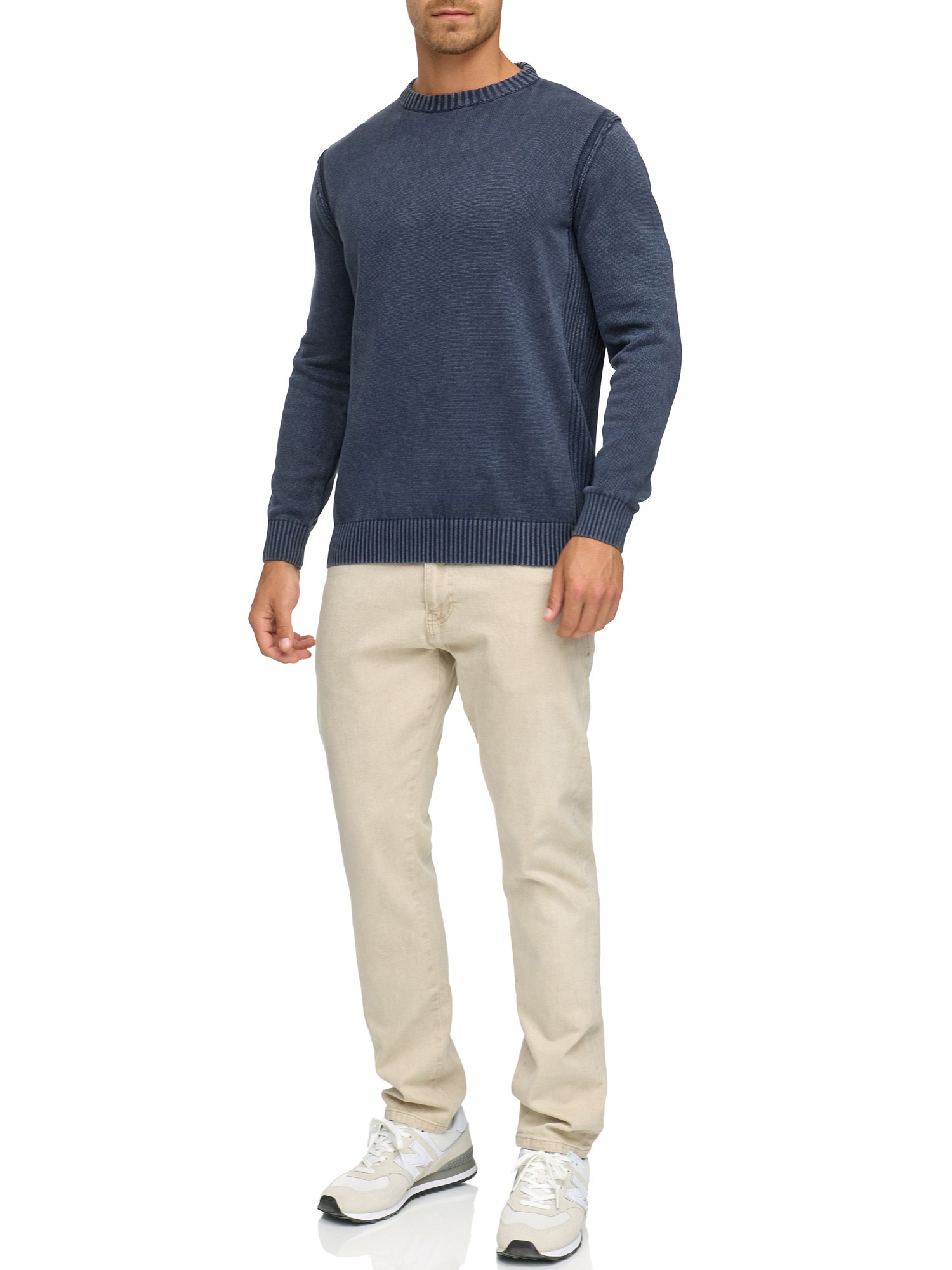 Indicode Rundhalspullover »INNiels O-neck«