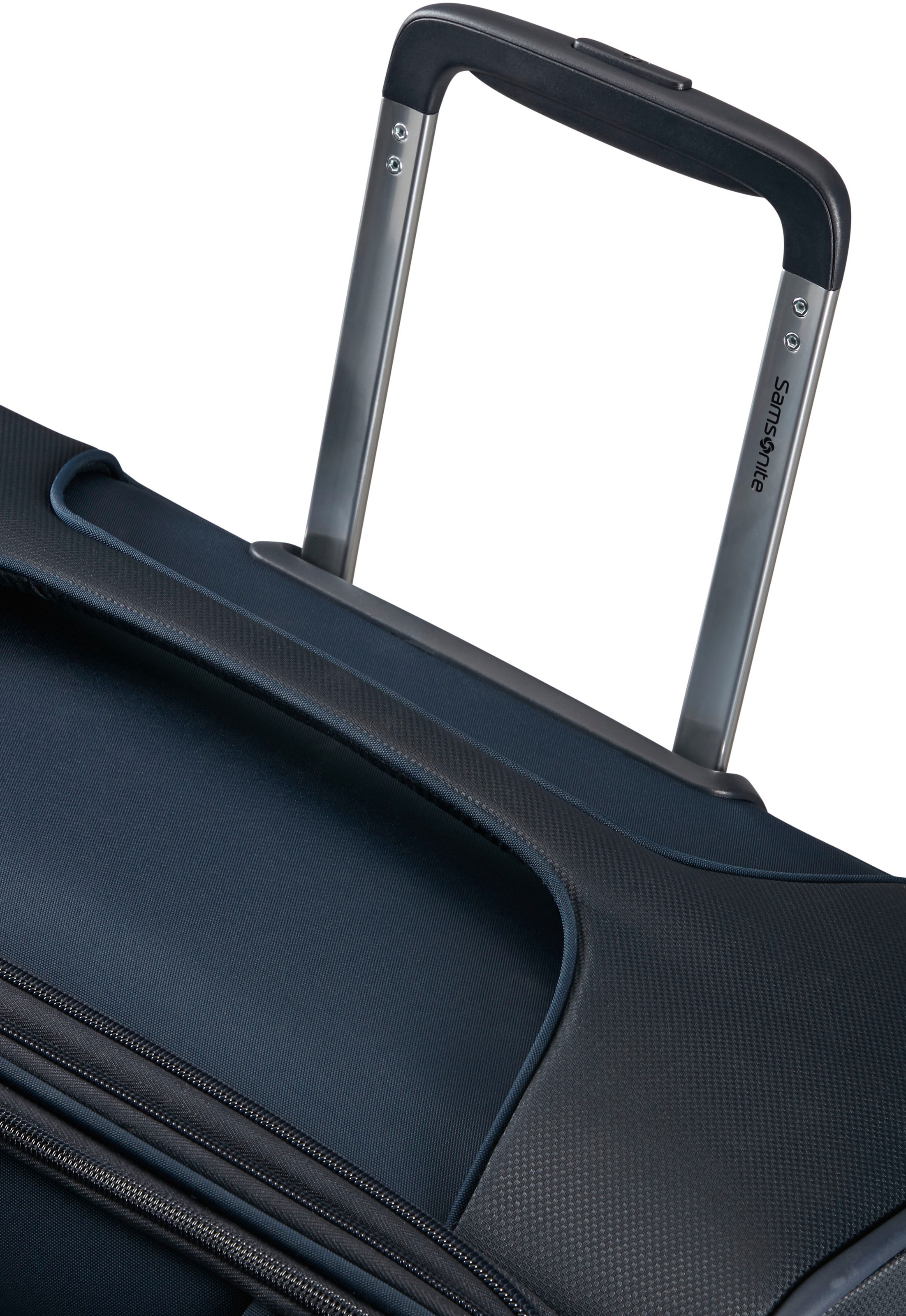 Samsonite Weichgepäck-Trolley »D'LITE, verschiedene Grössen und Farben«, 4 Rollen, Hartschalen-Koffer Reisekoffer TSA-Zahlenschloss Volumenerweiterung