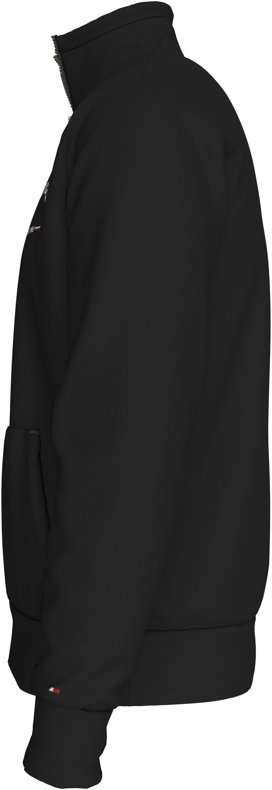 Tommy Hilfiger Sweatshirt »ROUNDALL STAND COLLAR ZIP«, mit Stehkragen und Reissverschluss