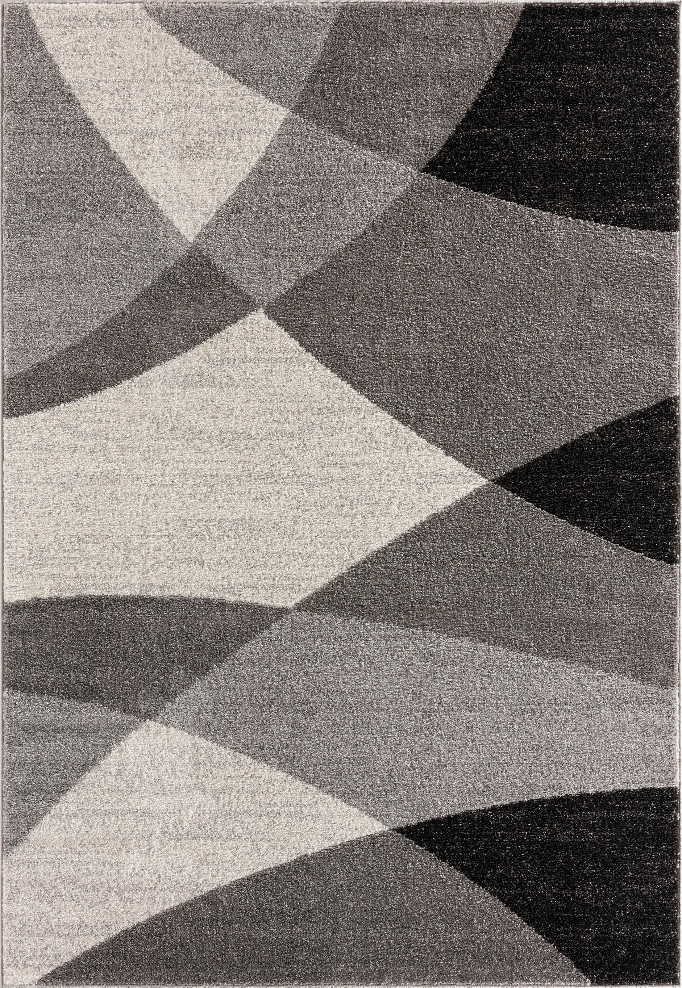 merinos Teppich »Thales 6100«, rechteckig, Kurzflorteppich mit Konturenschnitt, Wohnzimmer