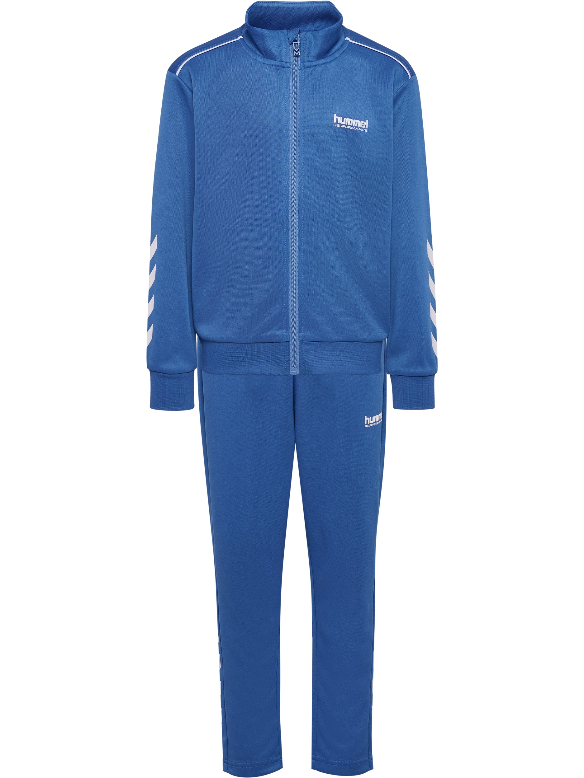 hummel Trainingsanzug 2 Stk. zweiteiliges Set, aus Polyester, sportlicher Stil