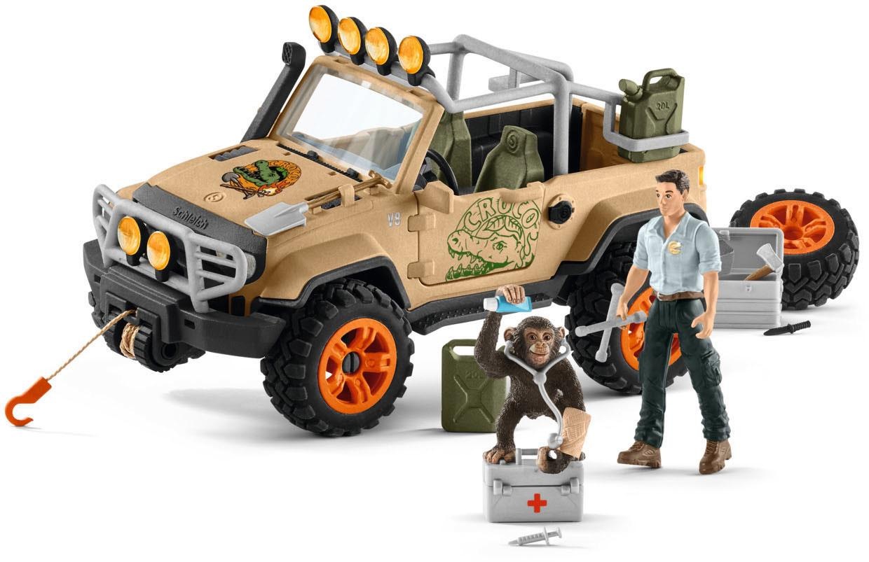 Schleich Spielzeug Auto Wild Life Gelandewagen Mit Seilwinde Set Jetzt Gunstig Ordern Jelmoli Versand