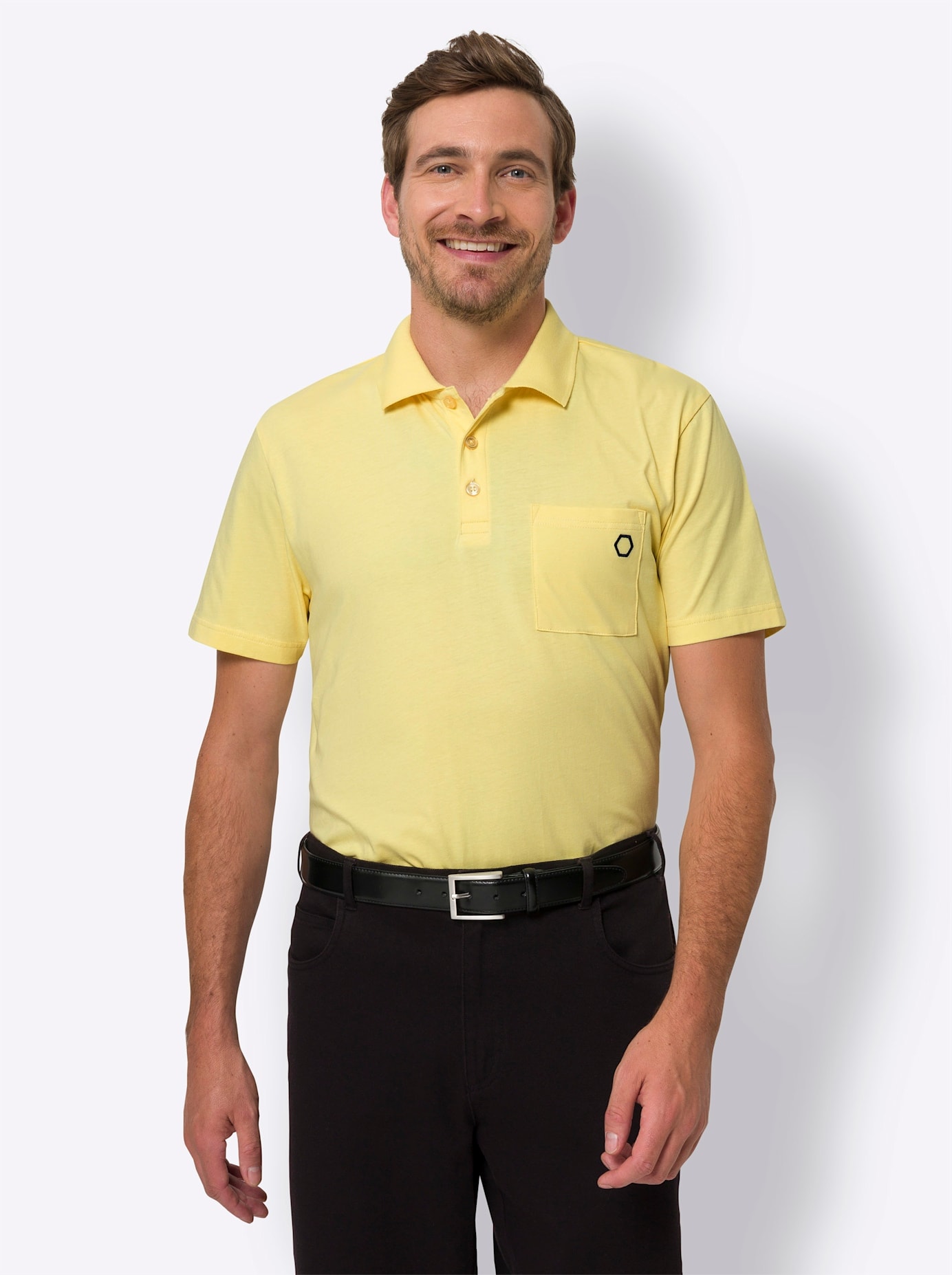 Classic Poloshirt »Kurzarm-Poloshirt«, (1 tlg.)
