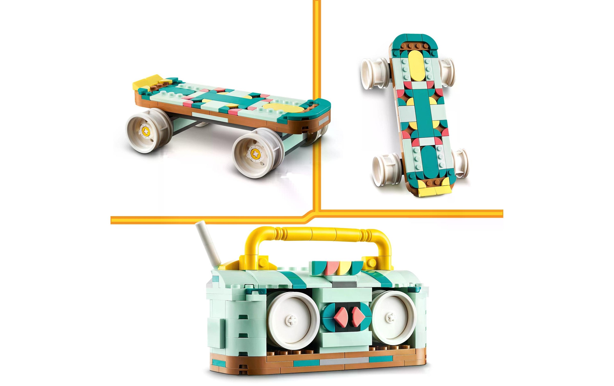 LEGO® Spielbausteine »Rollschuh 31148«, (342 St.)