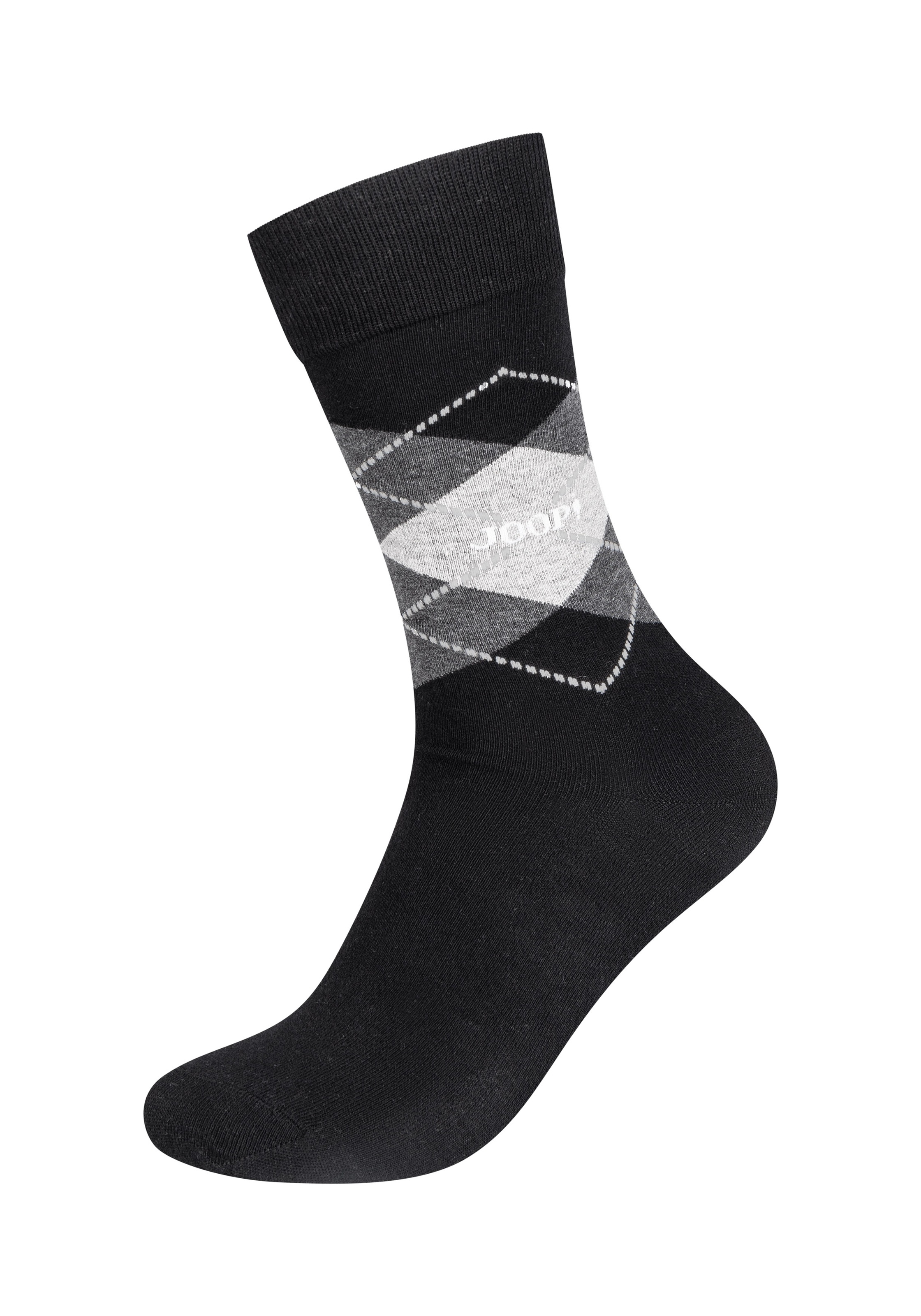 JOOP! Socken »premium essentials«, (4 Paar), mit elastischem Bund