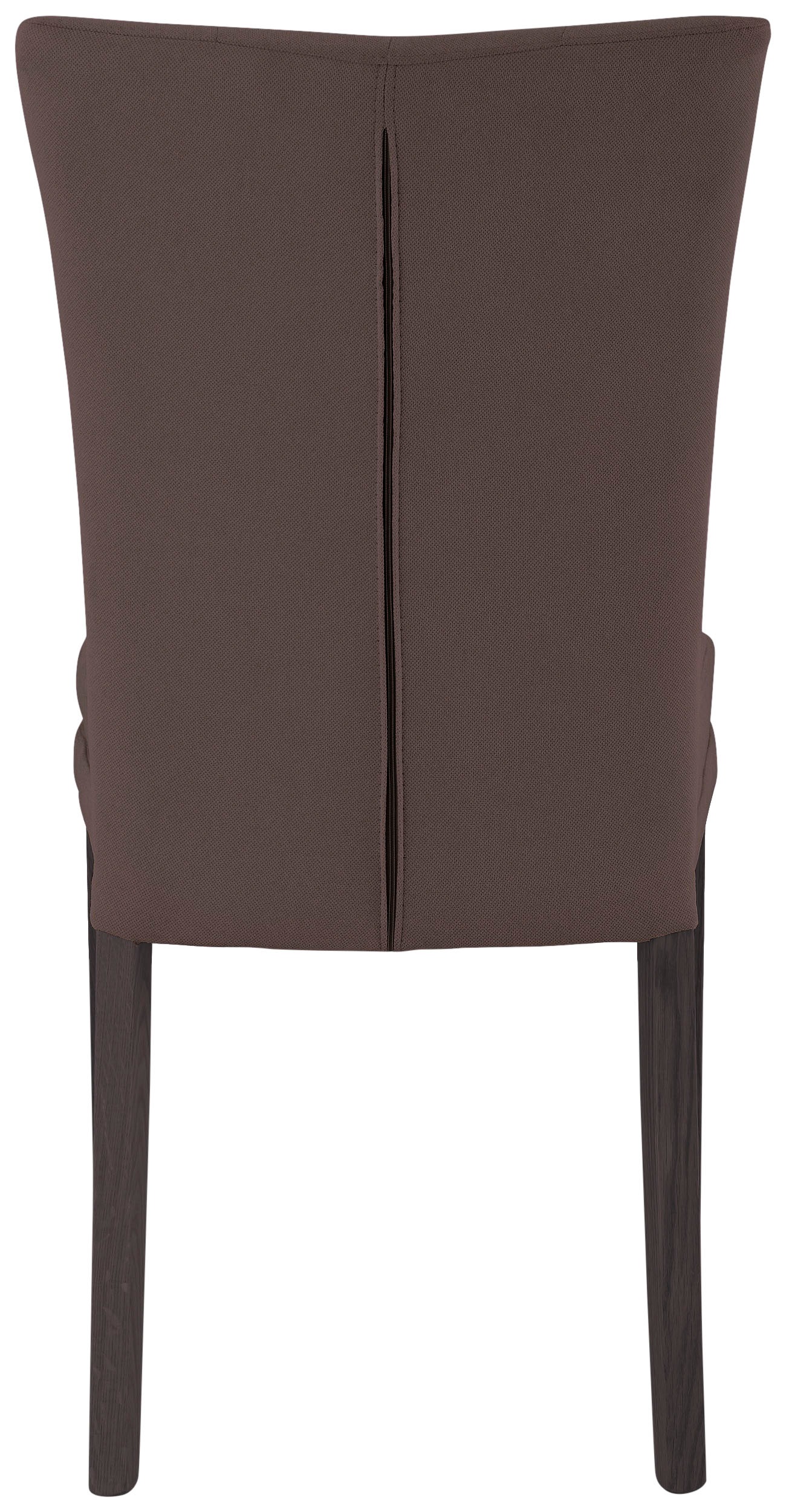 Home affaire 4-Fussstuhl »Colorado«, (Set), 6 St., Luxus-Microfaser, Beine aus Buche, wengefarben lackiert, Im 2er, 4er oder 6er-Set