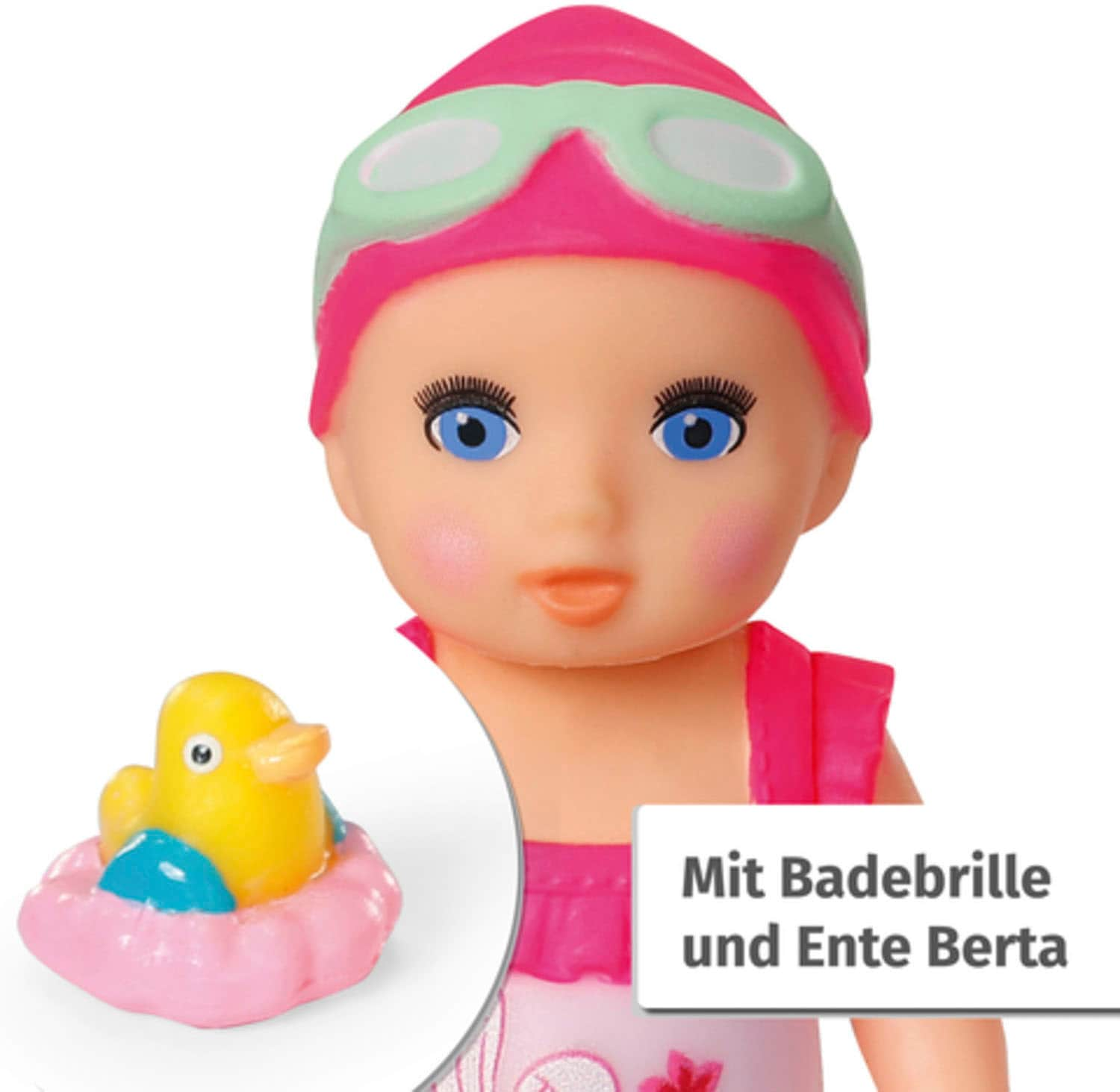 Baby Born Minipuppe »Baby born® Minis Badewanne«, inklusive Baby born® Mini Puppe