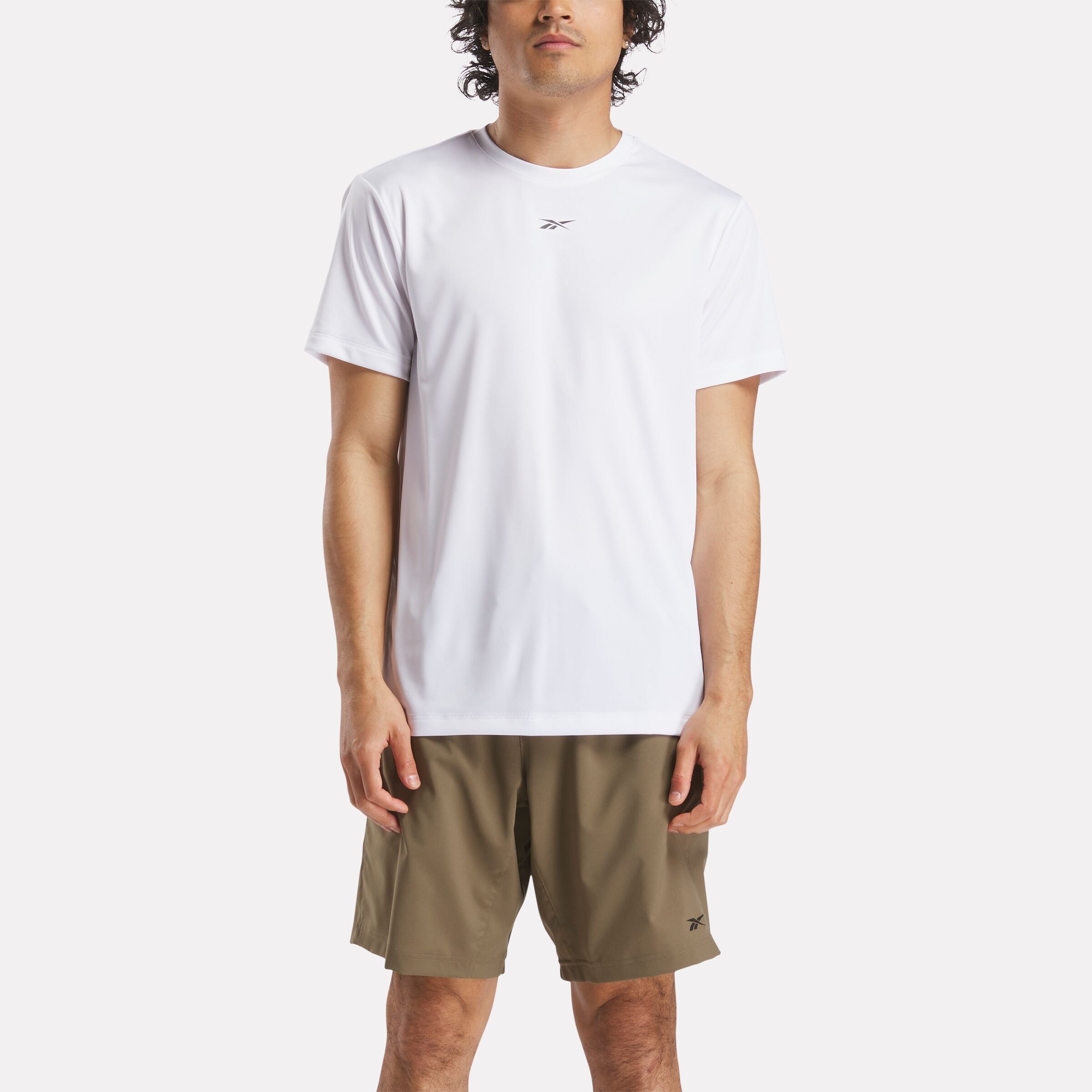 Reebok Trainingsshirt »ID TRAIN SS TECH TEE« 1 Stk. sportliche Passform, atmungsaktiv, schnell trocknend, Kurzarm