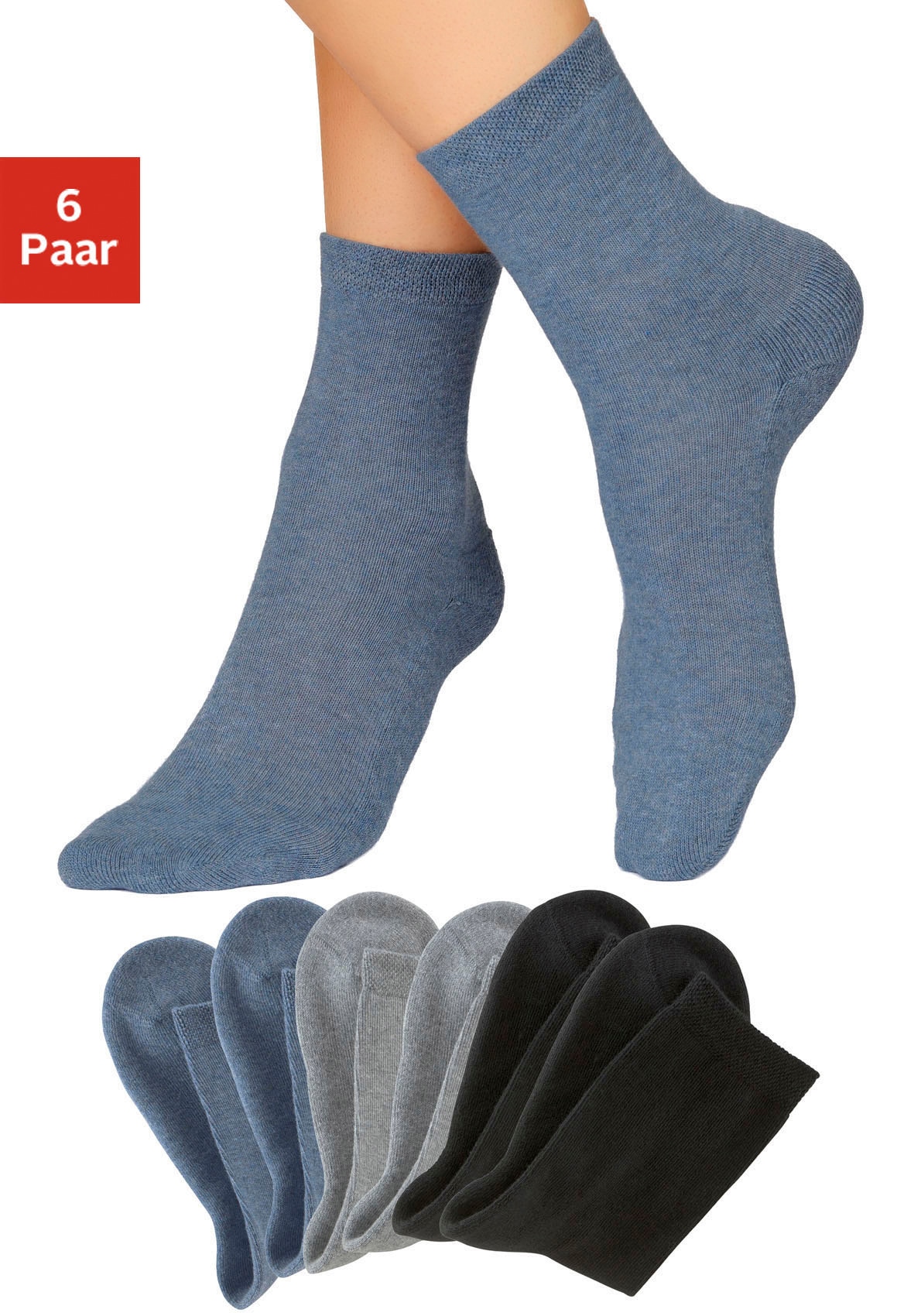 Jelmoli-Versand bei Frottee online H.I.S Socken, Schweiz bequemem shoppen (Set, mit Paar), 6